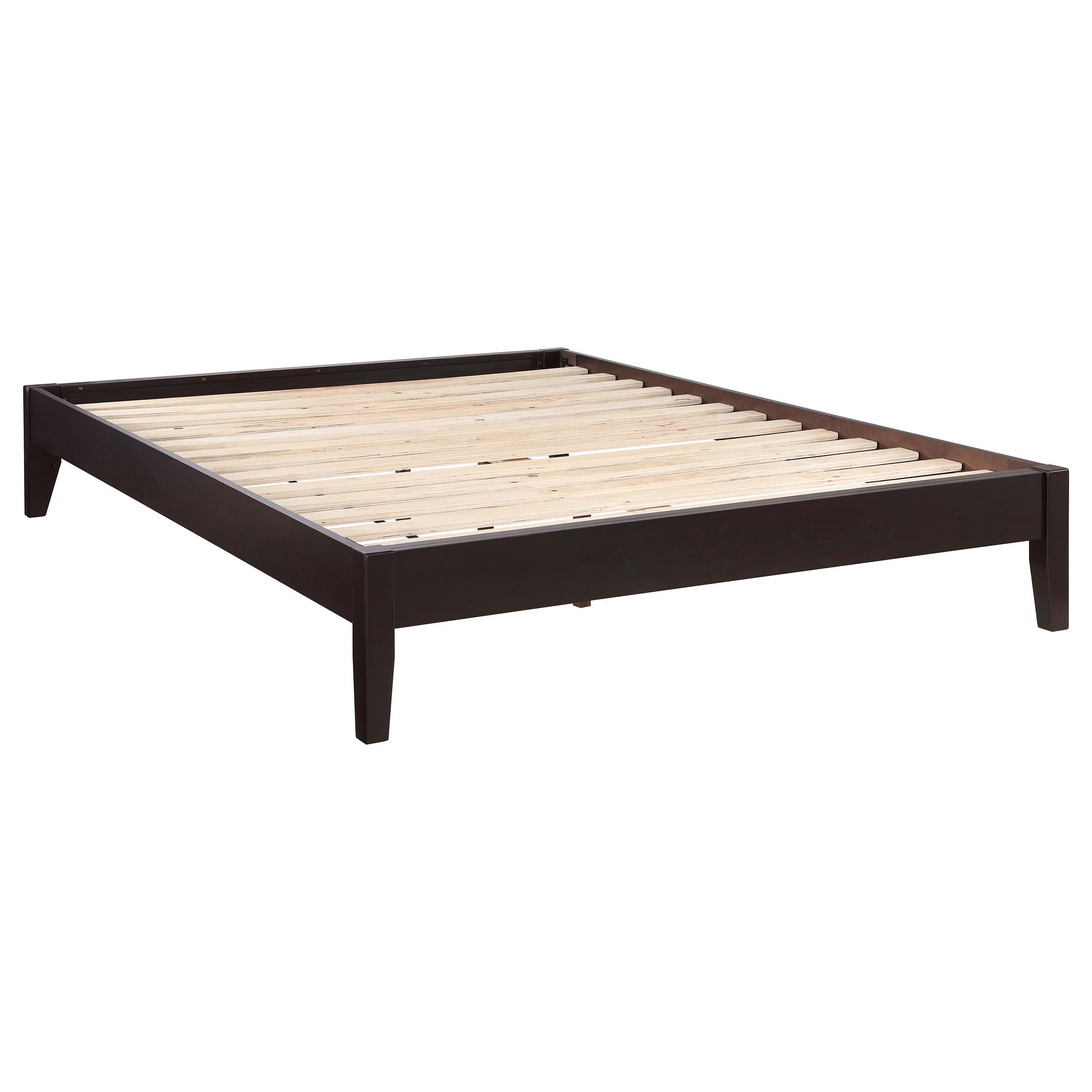 Coaster Furniture Hounslow 300555Q Queen Universal Platform Bed - Cappuccino - Image 1