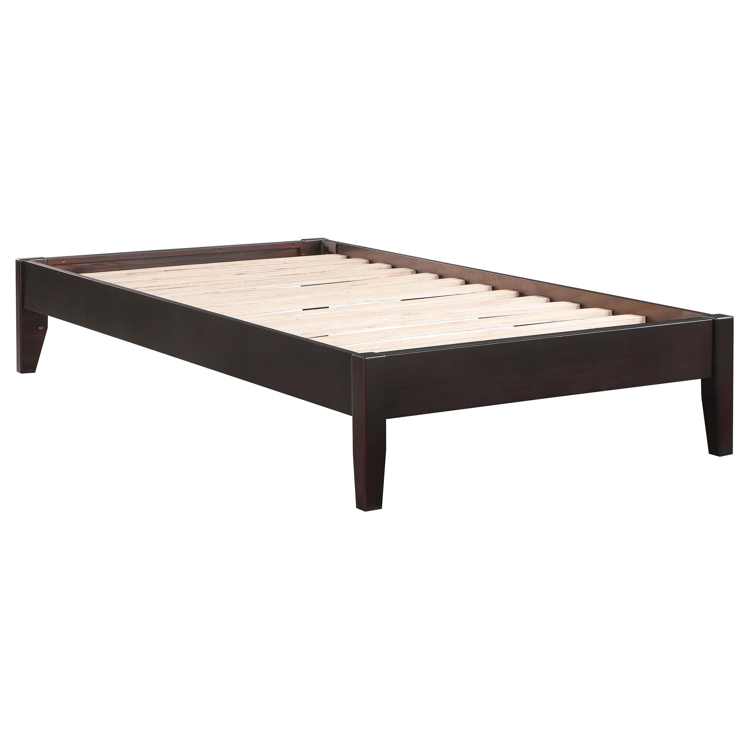 Coaster Furniture Hounslow 300555T Twin Universal Platform Bed - Cappuccino - Image 1