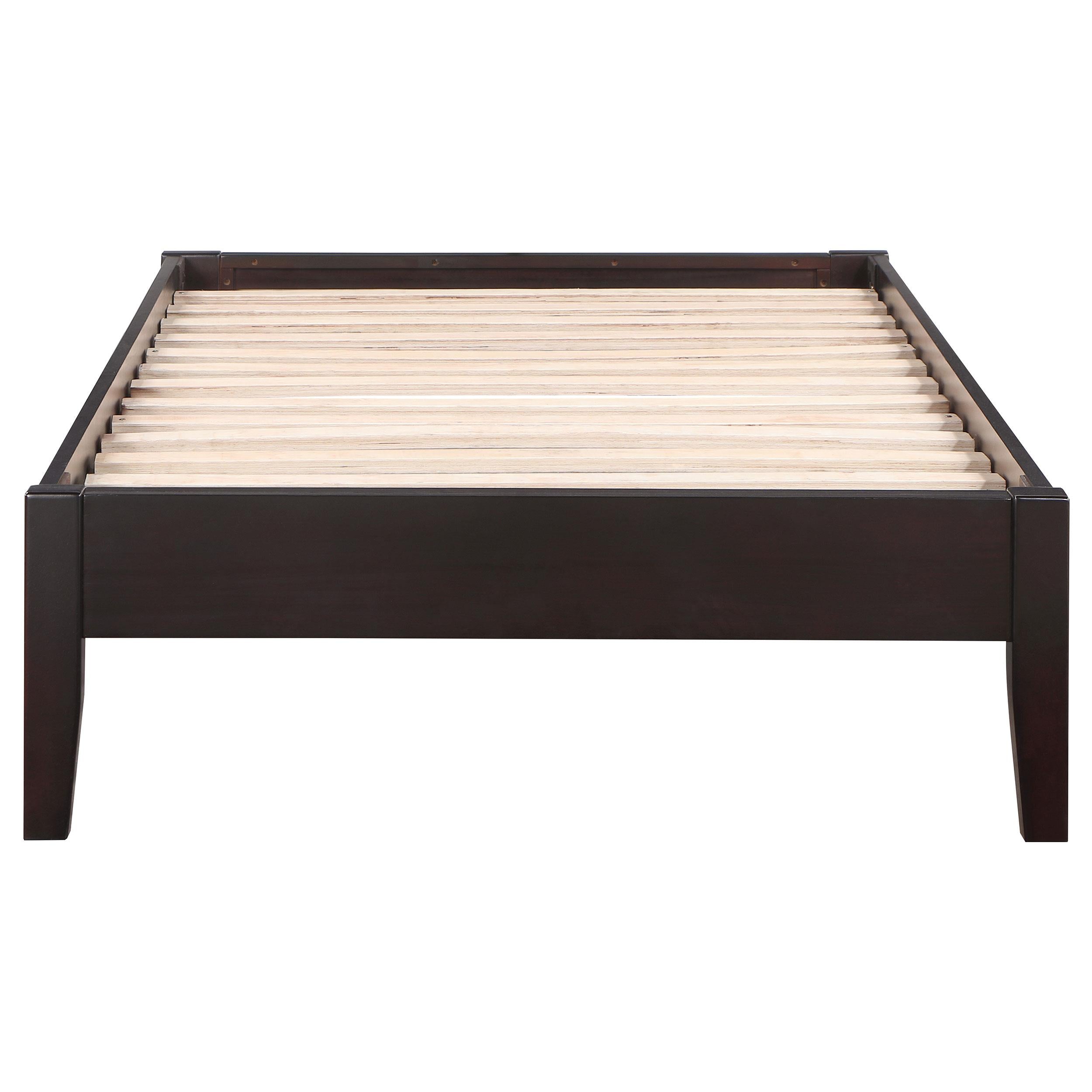 Coaster Furniture Hounslow 300555T Twin Universal Platform Bed - Cappuccino - Image 3