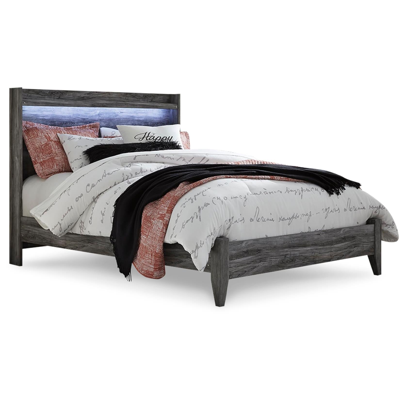 Signature Design by Ashley Baystorm B221B56 6 pc Queen Panel Bedroom Set - Image 3