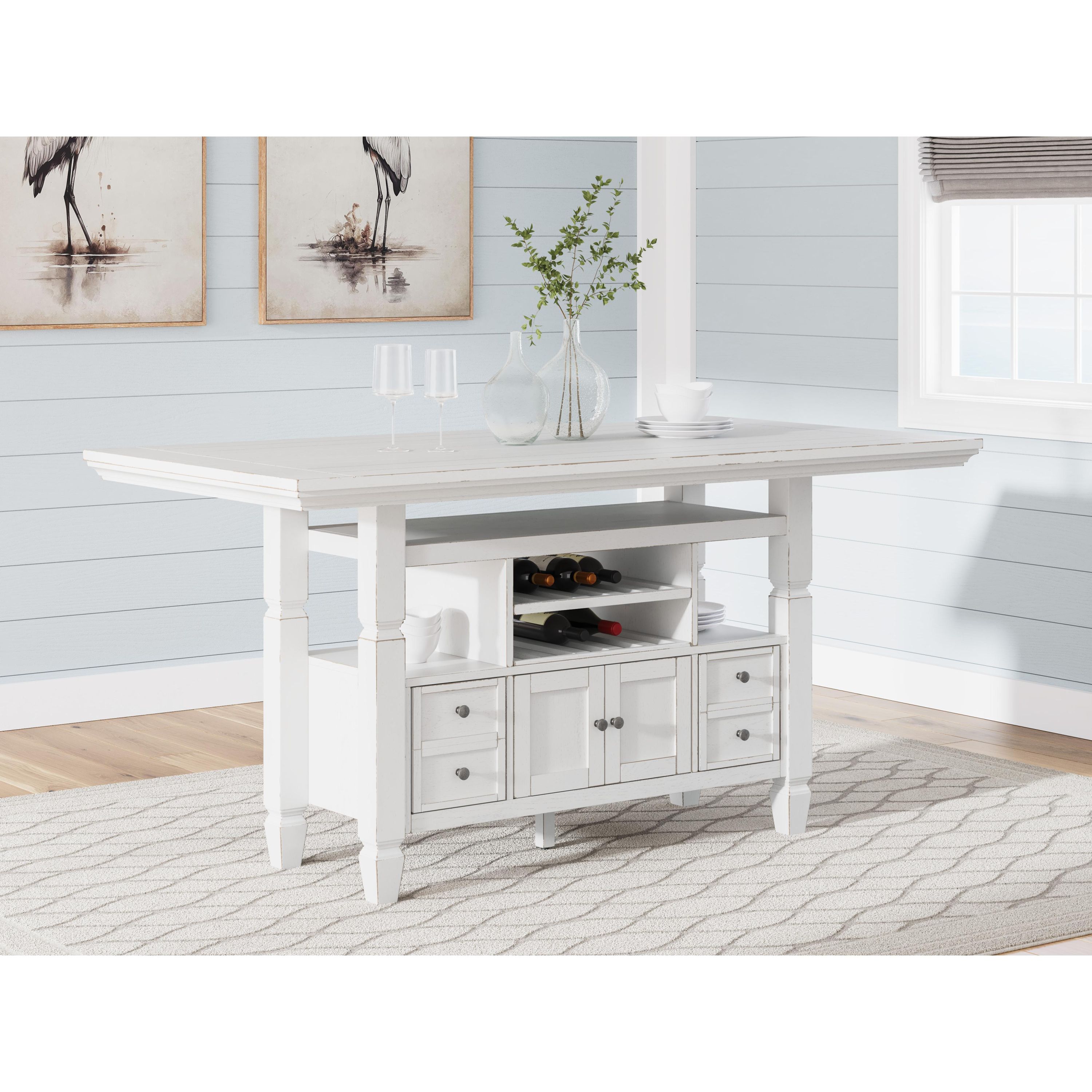 Signature Design by Ashley Robbinsdale D642 7 pc Counter Height Dining Set - Image 2