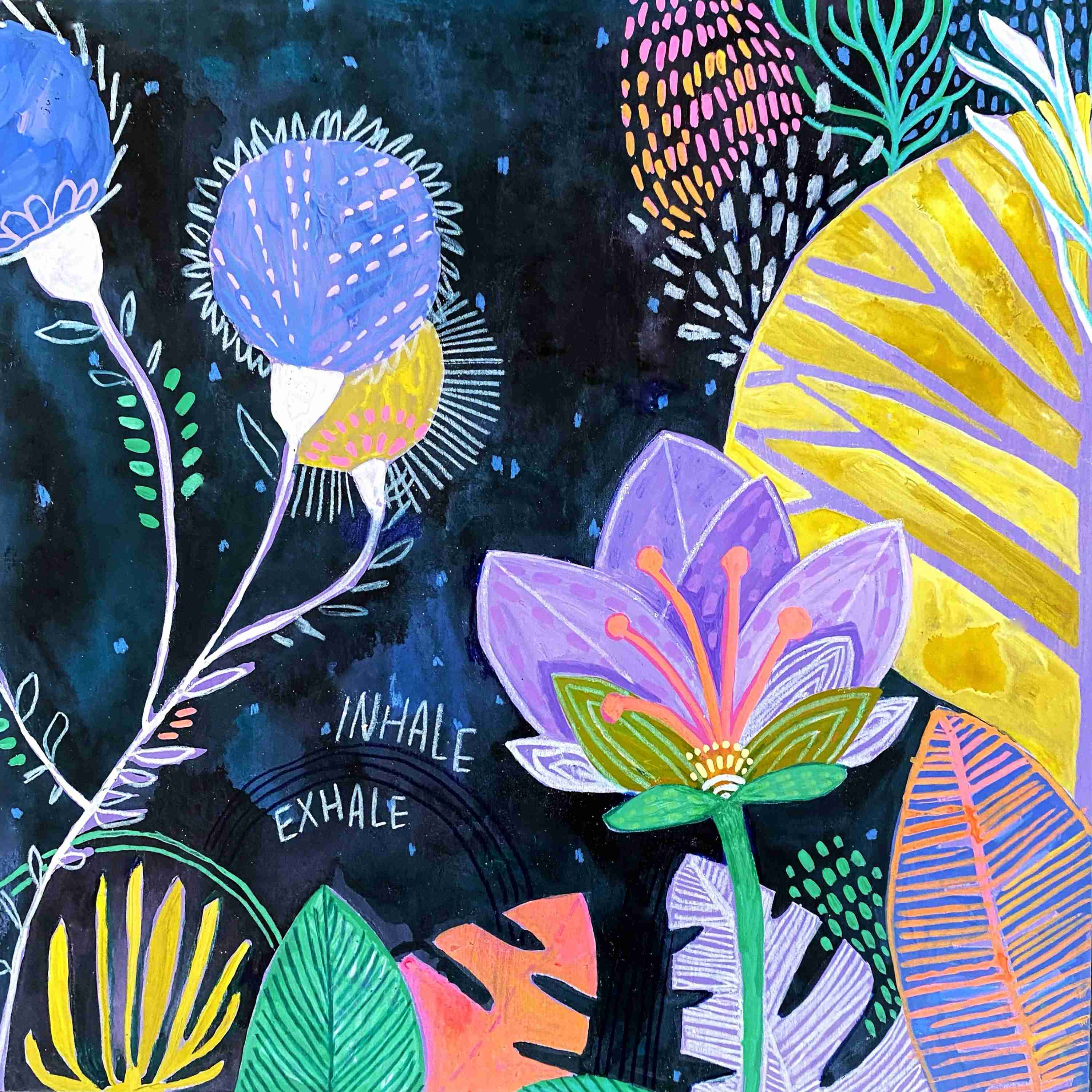 Inhale Exhale –Art Print - Image 2