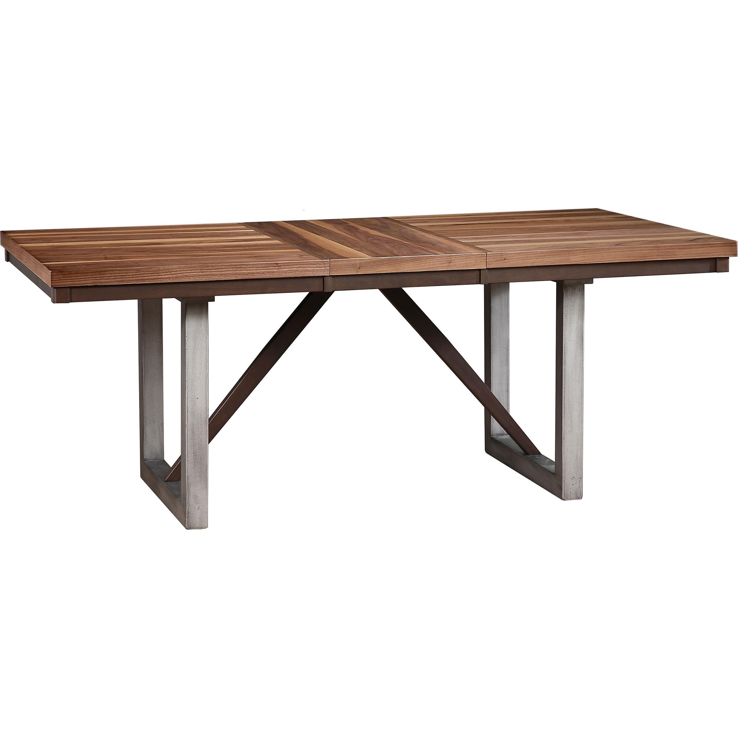 Coaster Furniture Spring Creek 106581 77-inch Extension Dining Table - Natural Walnut - Image 1