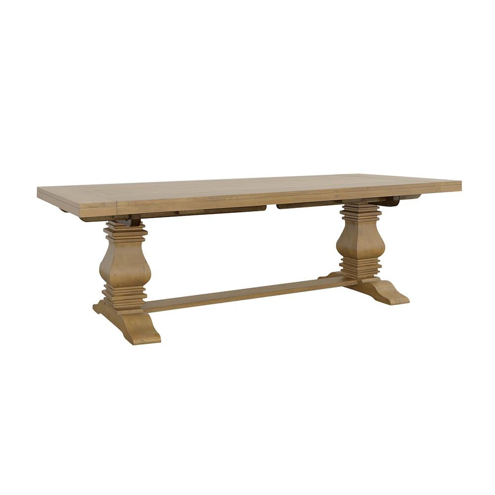 Coaster Furniture Florence 180201 126-inch Extension Dining Table - Rustic Honey - Image 1