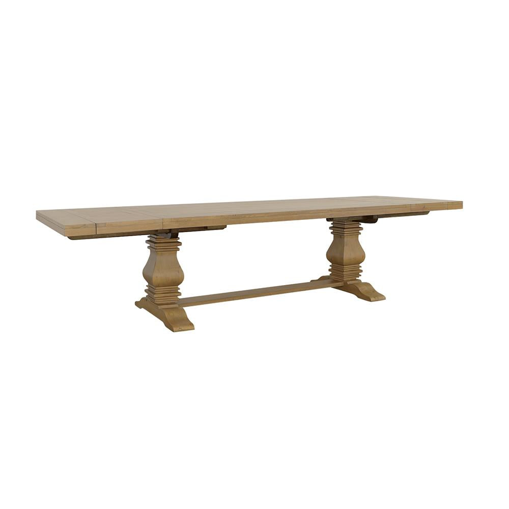 Coaster Furniture Florence 180201 126-inch Extension Dining Table - Rustic Honey - Image 2