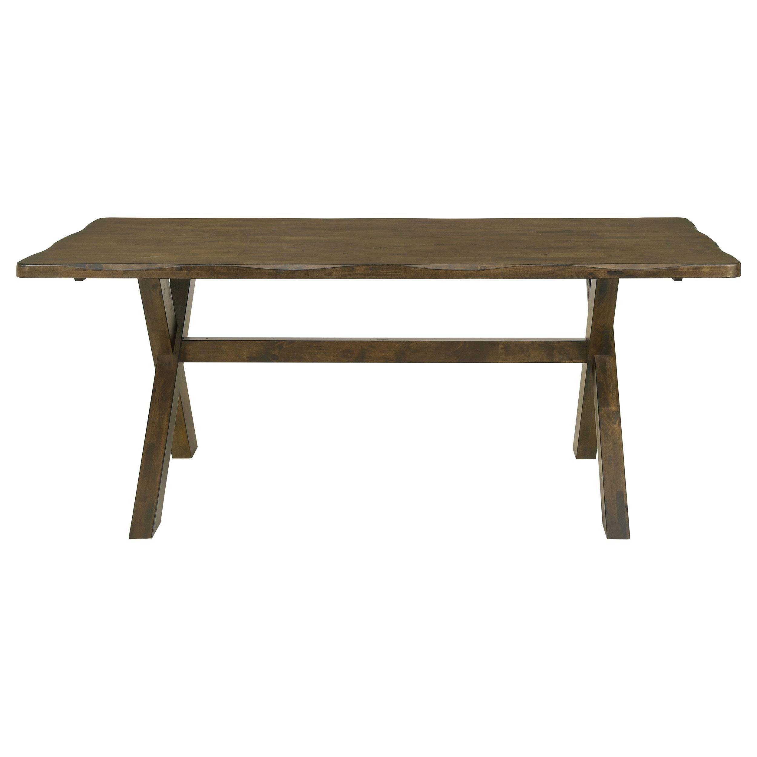 Coaster Furniture Alston 106381 Rectangular 71-inch Dining Table - Knotty Nutmeg - Image 2