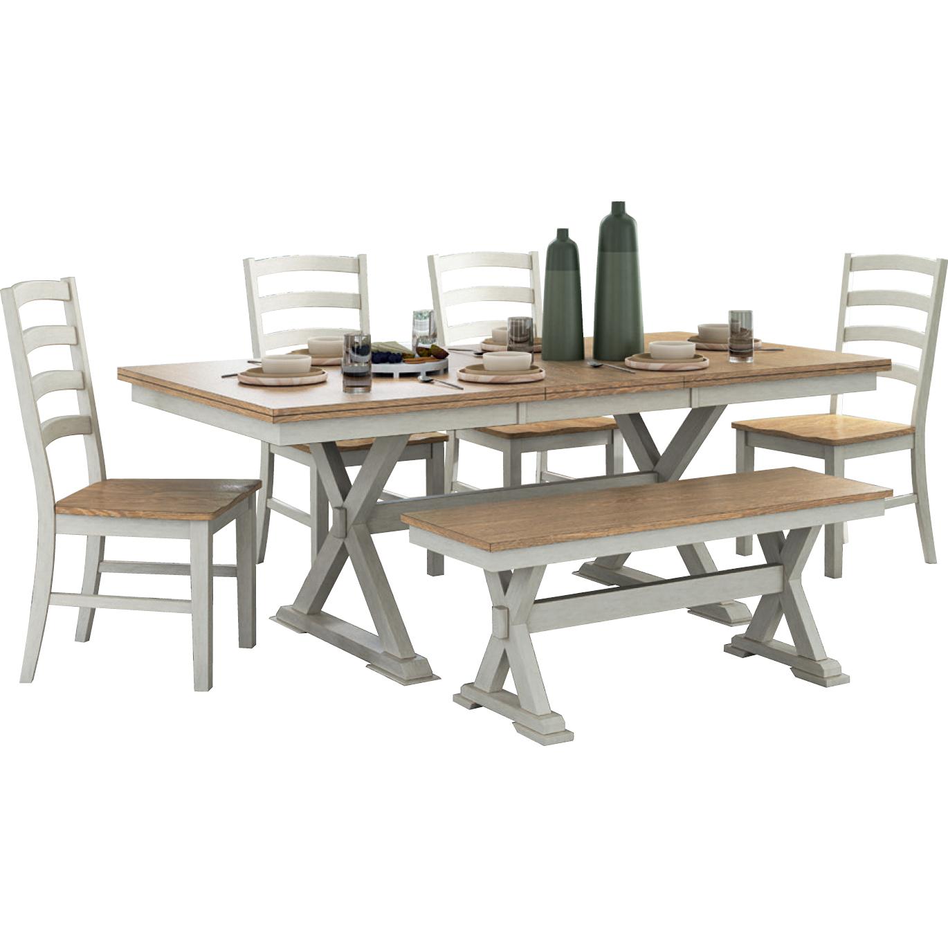 Signature Design by Ashley Purlaney PCD627D2 6 pc Dining Set - Image 2