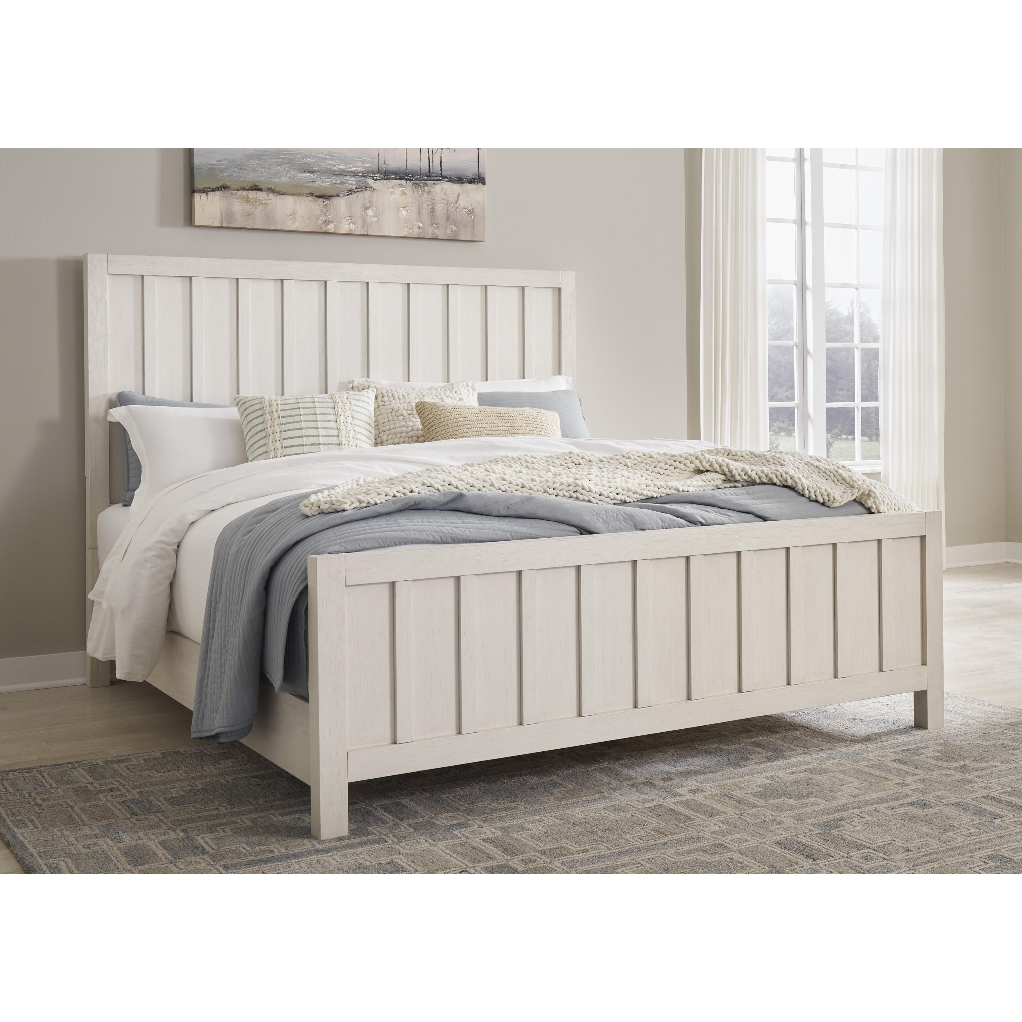 Benchcraft Shaybrock B683 7 pc Queen Panel Bedroom Set - Image 2