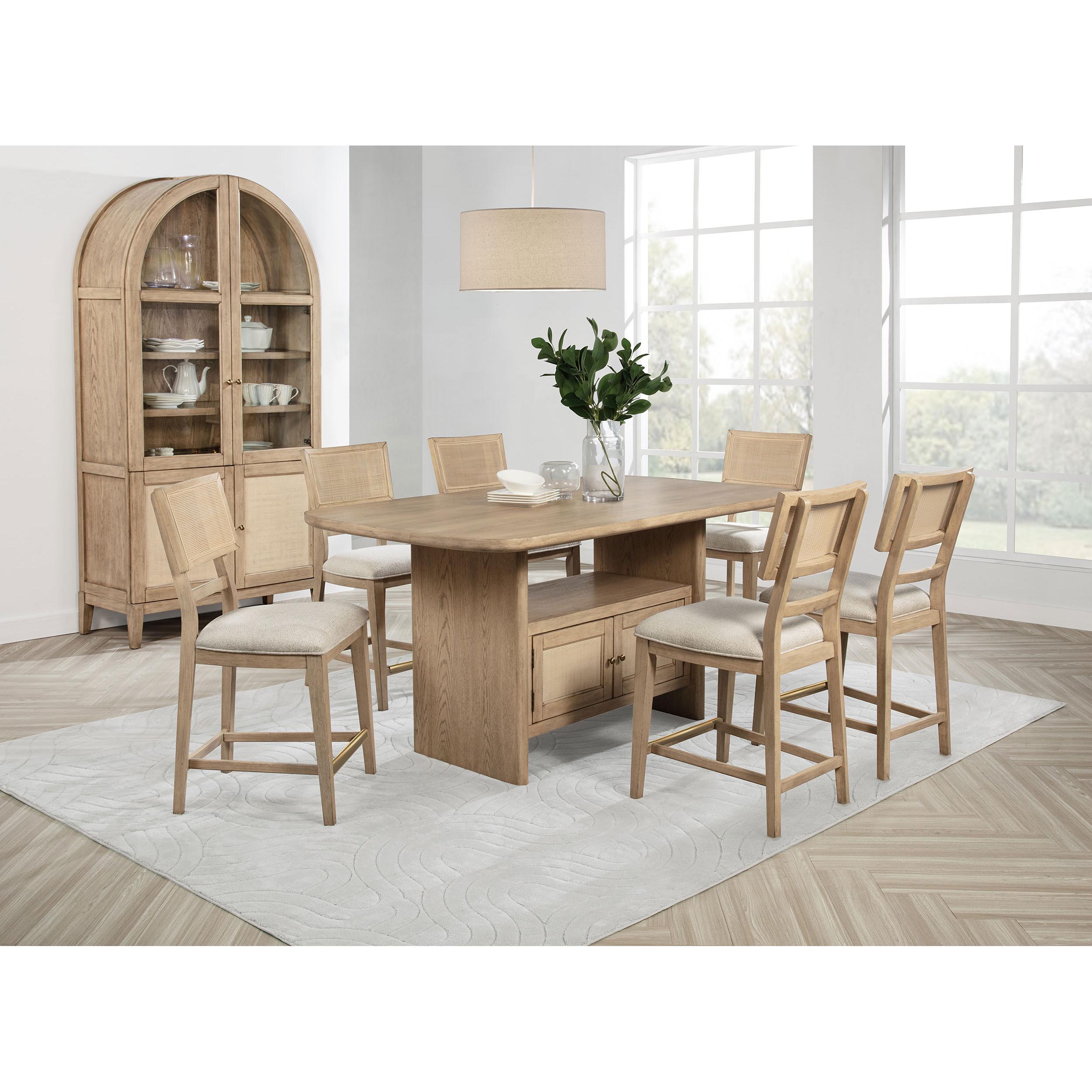 Coaster Furniture Kailani 109388-S7 7 pc Counter Height Dining Set - Image 1