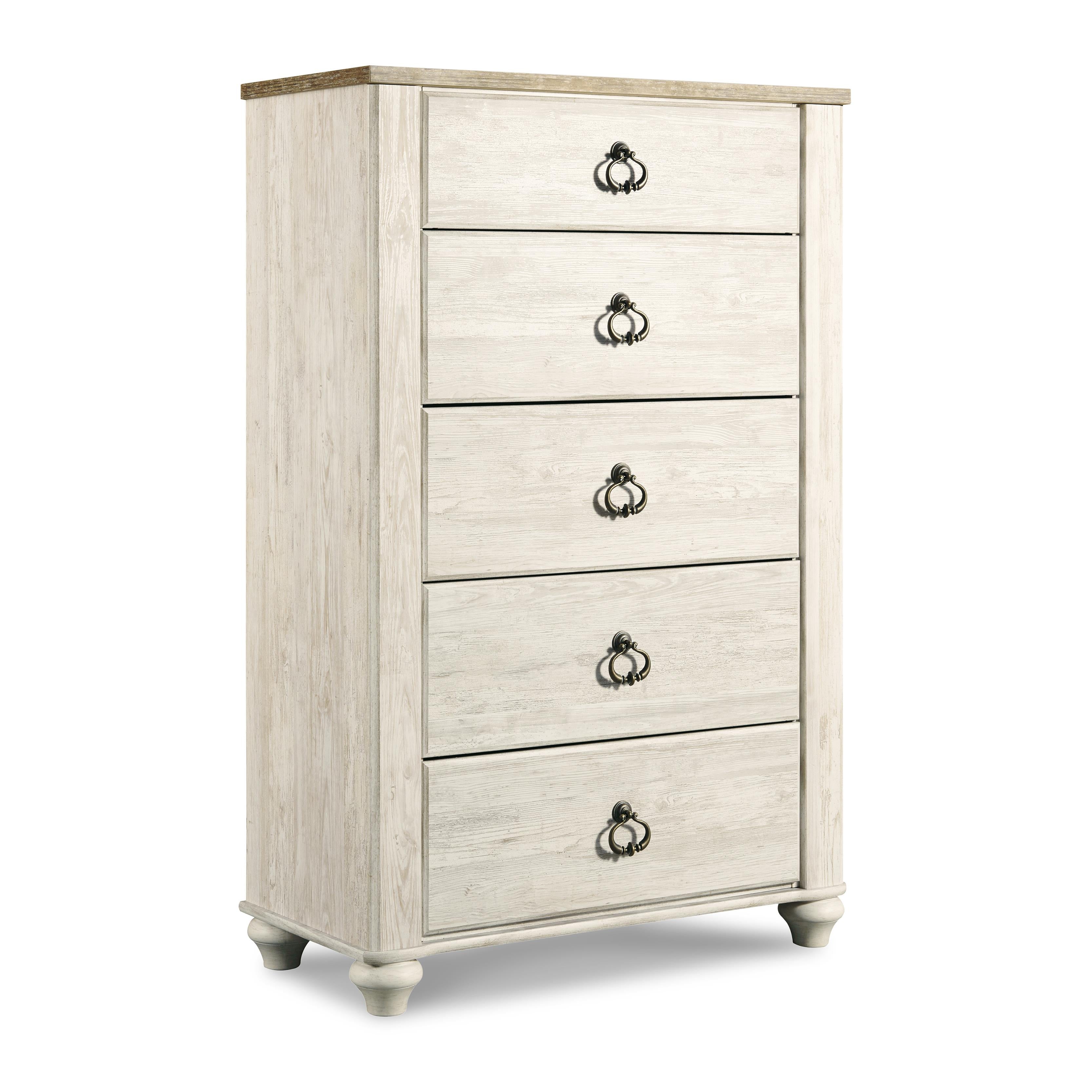 Signature Design by Ashley Willowton 5-Drawer Chest B267-46 - Image 1