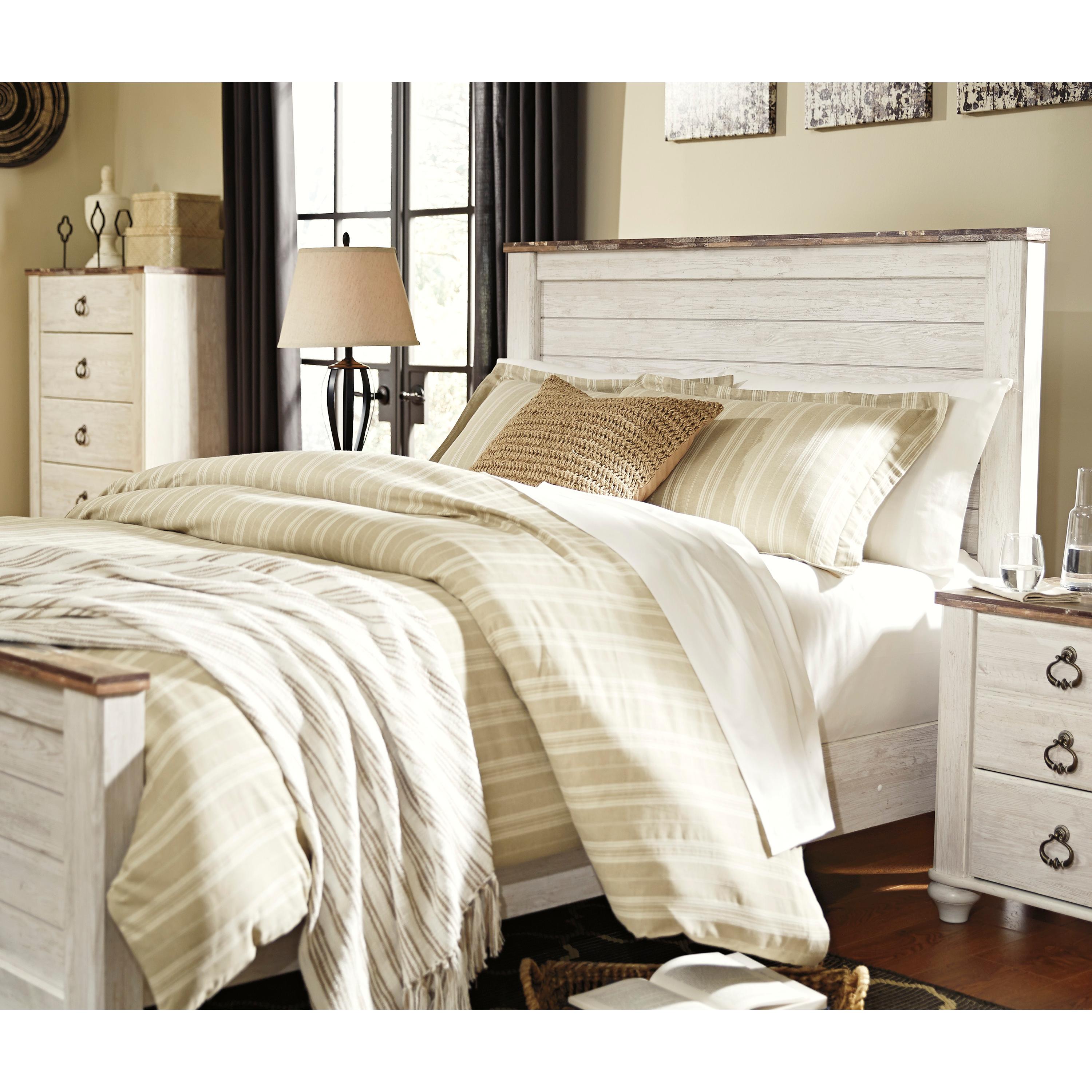 Signature Design by Ashley Willowton Queen Panel Bed B267-57/B267-54/B267-98 - Image 3