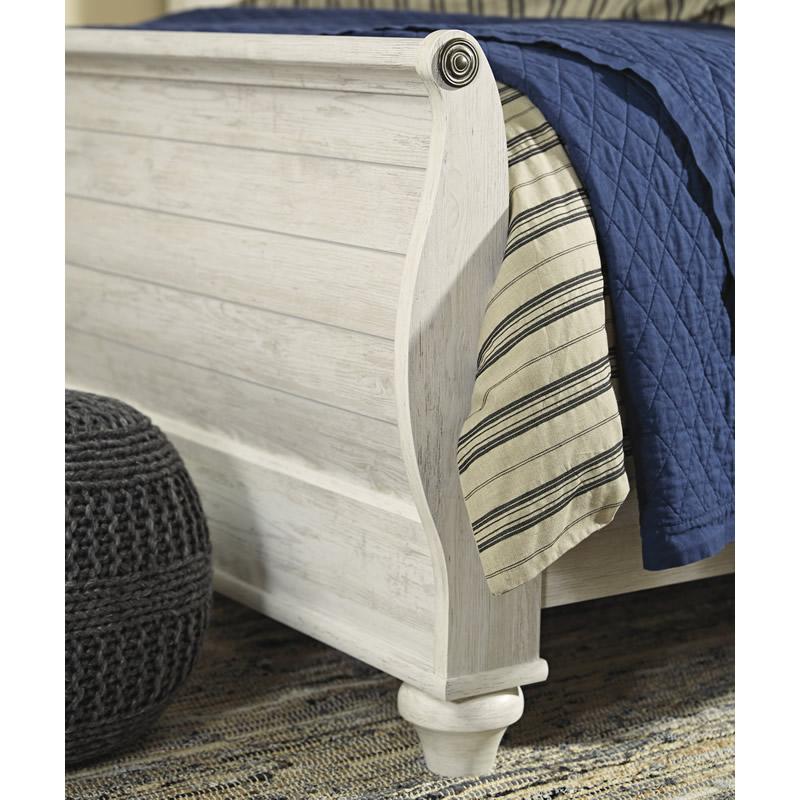 Signature Design by Ashley Willowton King Sleigh Bed B267-78/B267-76/B267-97 - Image 2