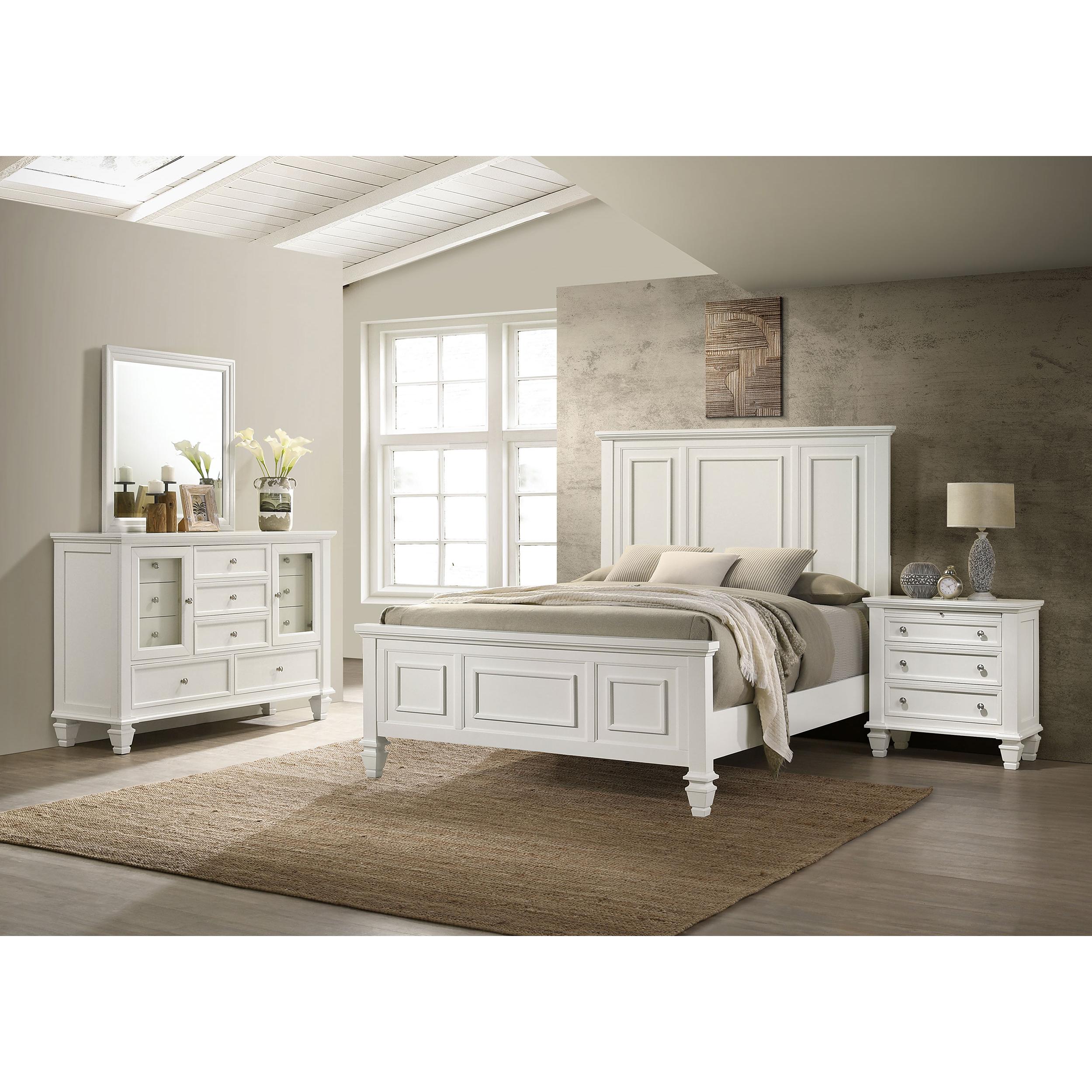 Coaster Furniture Sandy Beach 201301KEN-S4 6 pc King Panel Bedroom Set - Image 1