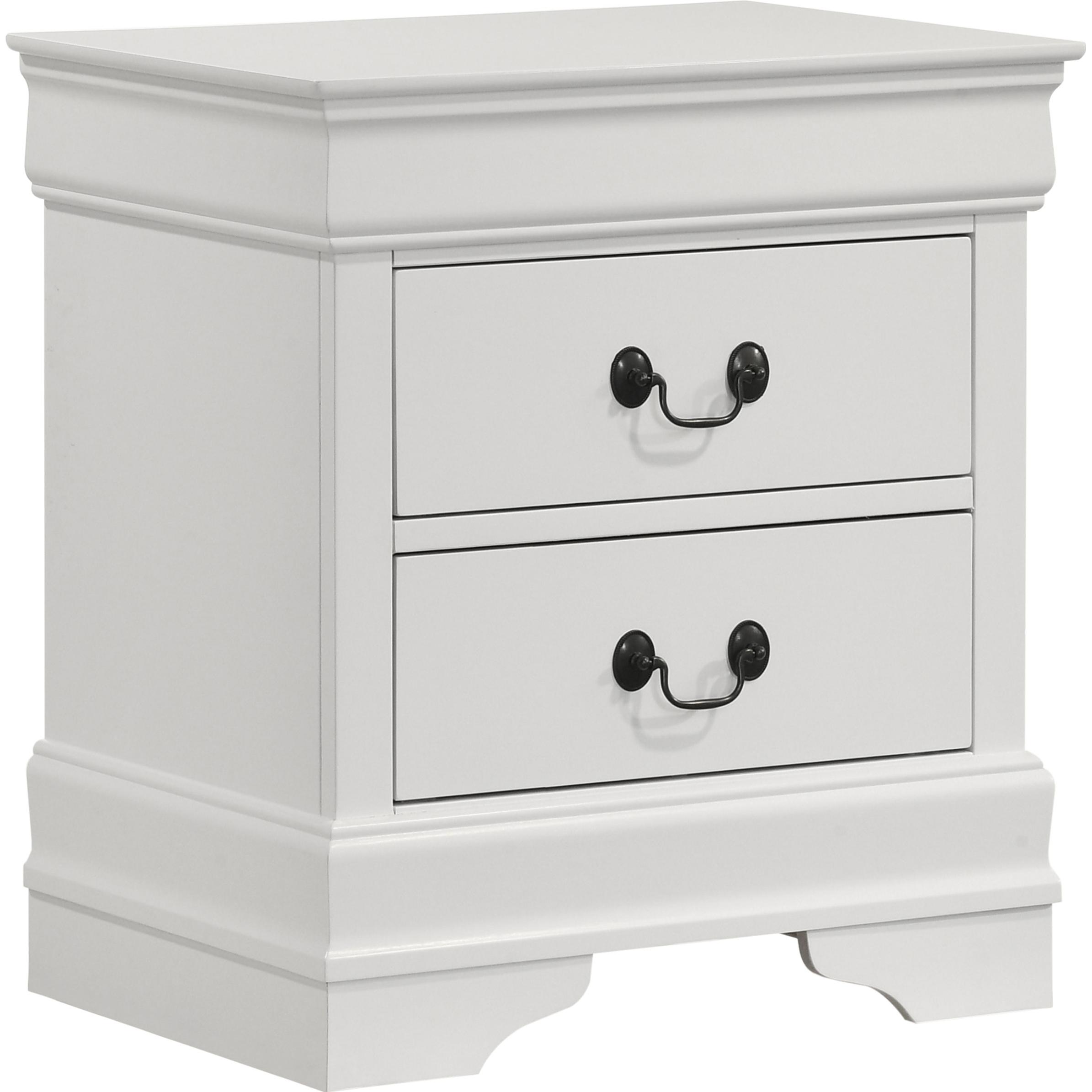 Coaster Furniture Louis Philippe 202441KE-S4 6 pc King Sleigh Bedroom Set - Image 3