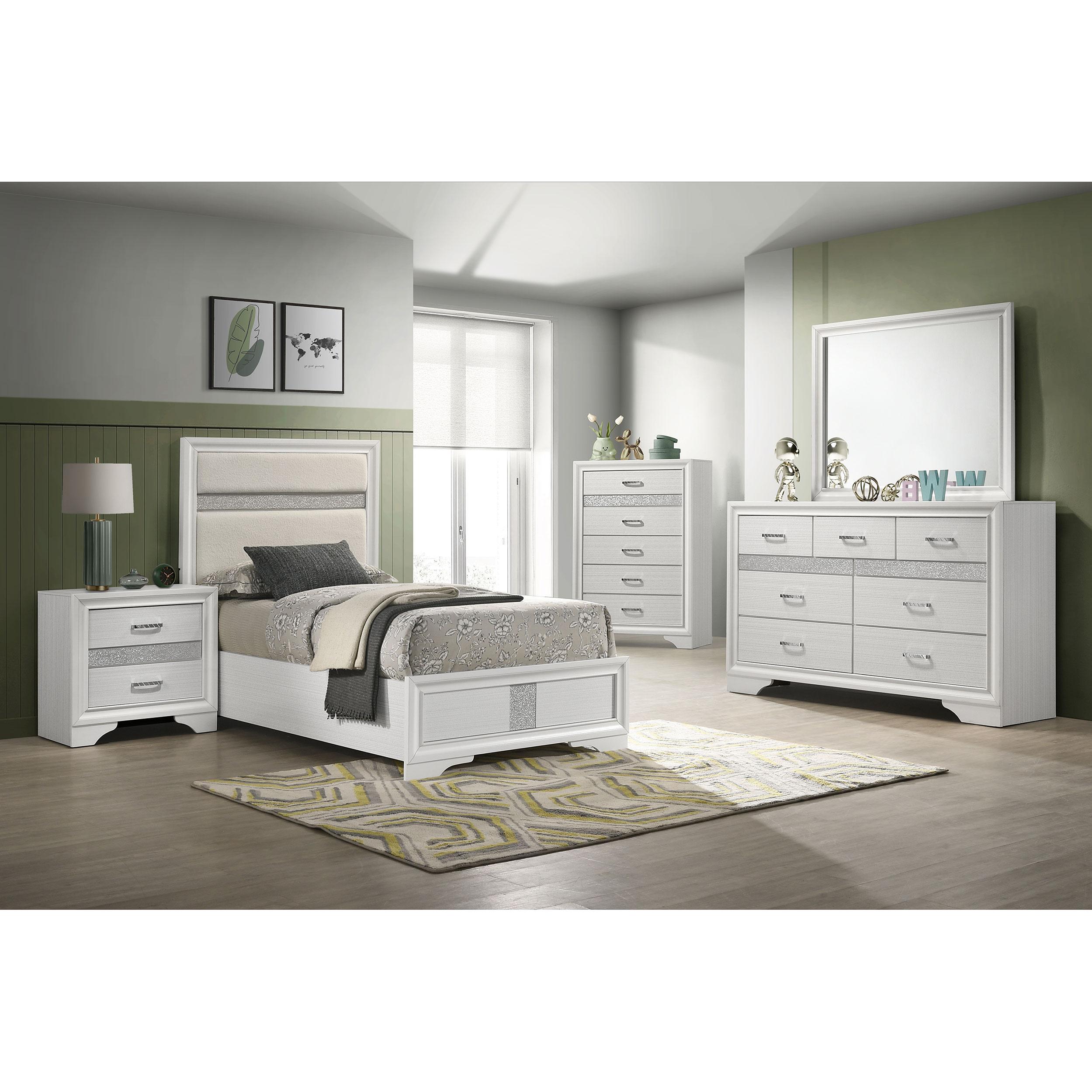 Coaster Furniture Miranda 205110T-S4 6 pc Twin Bedroom Set - Image 1