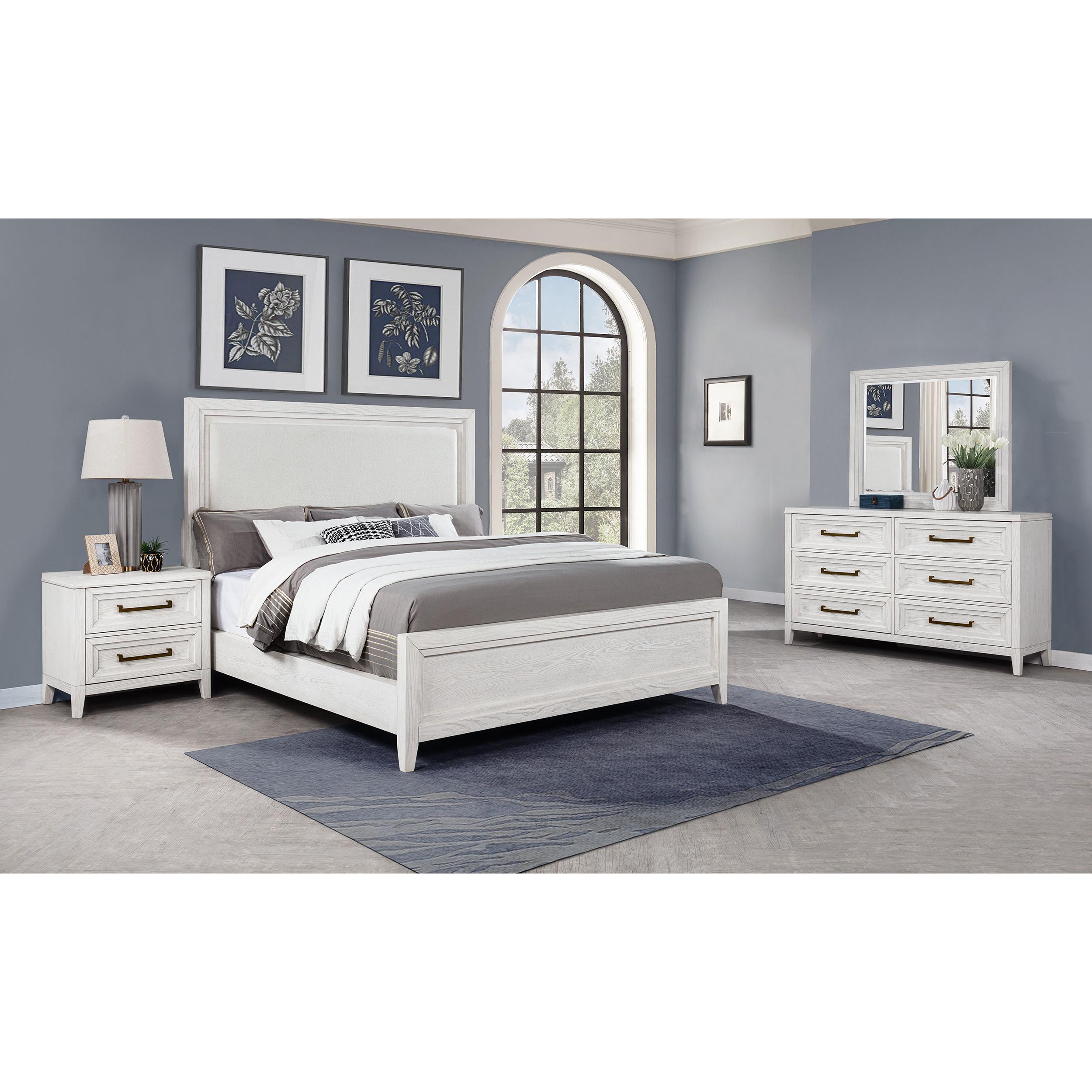 Coaster Furniture Marielle 224841Q-S4 6 pc Queen Upholstered Bedroom Set - Image 1