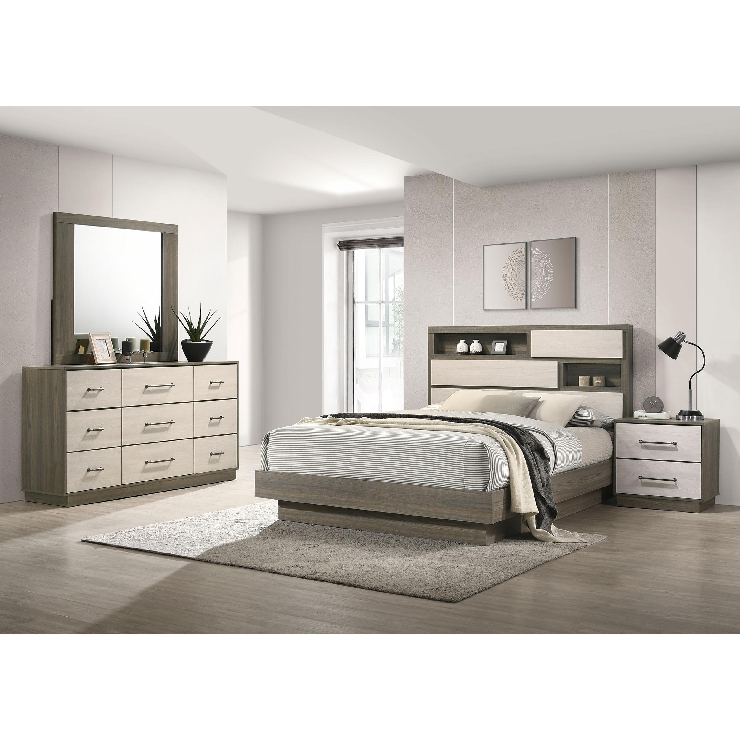Coaster Furniture Fenwick 224981KE-S4 6 pc King Bookcase Bedroom Set - Image 1