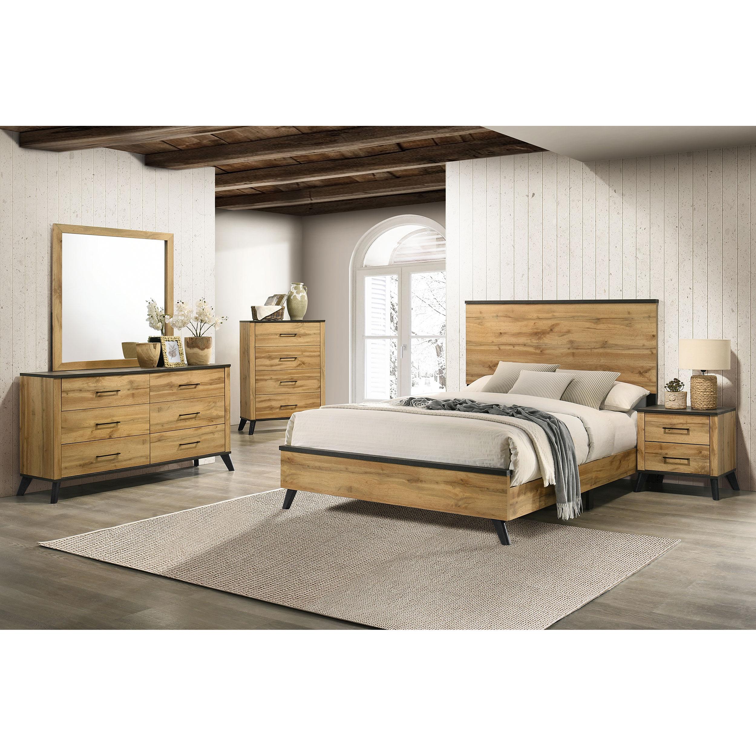 Coaster Furniture Kaywood 225001Q-S5 7 pc Queen Panel Bedroom Set - Image 1