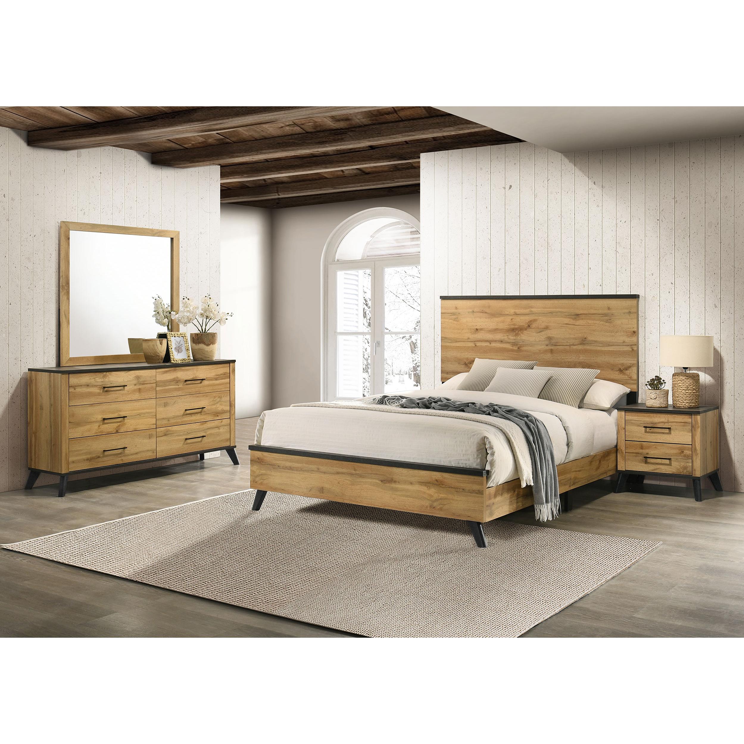 Coaster Furniture Kaywood 225001Q-S4 6 pc Queen Panel Bedroom Set - Image 1