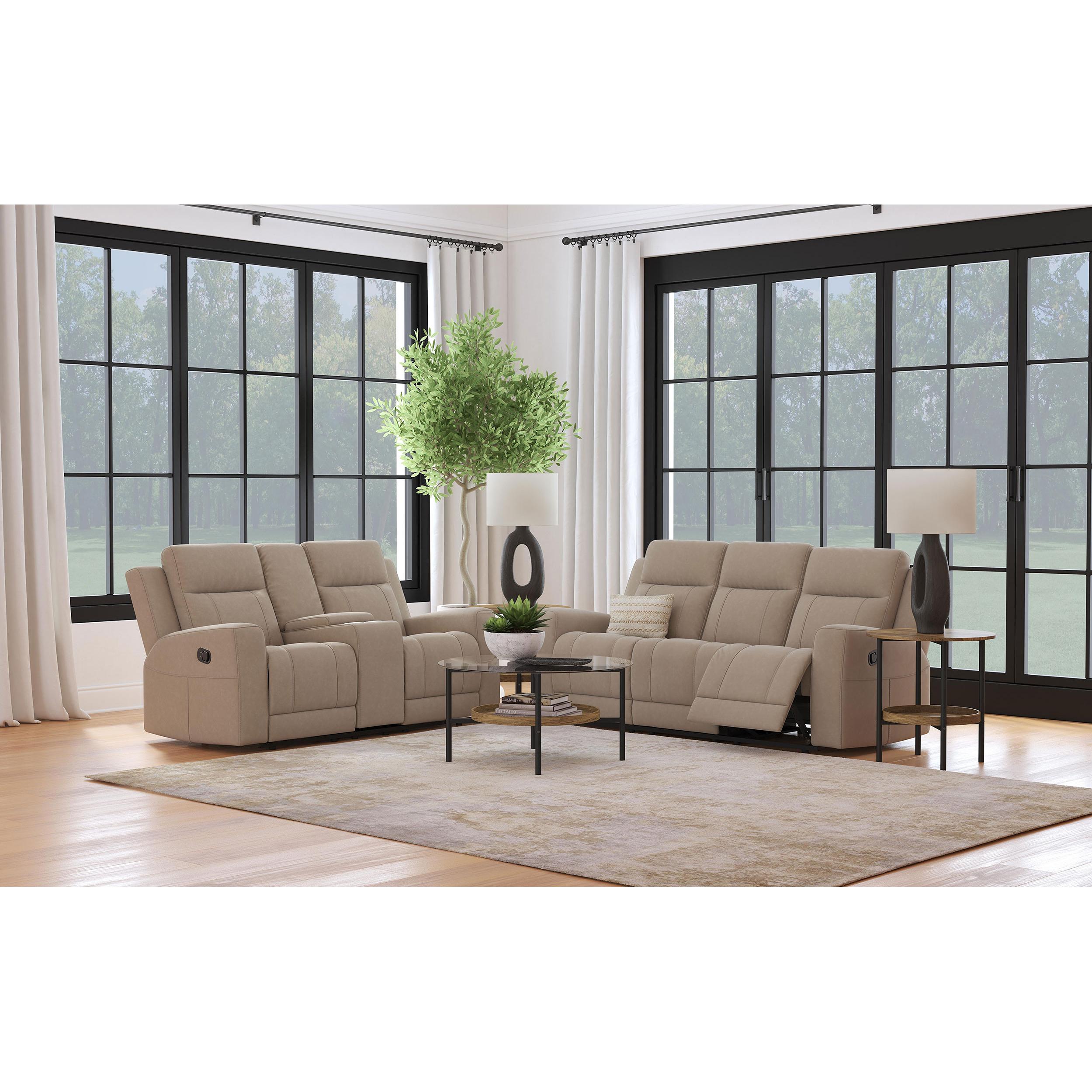Coaster Furniture Brentwood 610284-S2 2 pc Reclining Living Room Set - Image 1