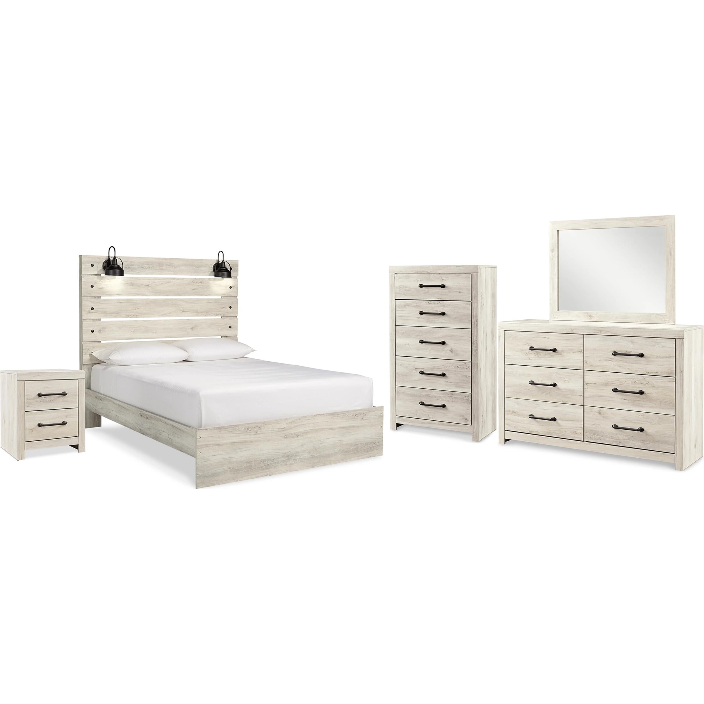 Signature Design by Ashley Cambeck B192B97 7 pc Queen Panel Bedroom Set - Image 1