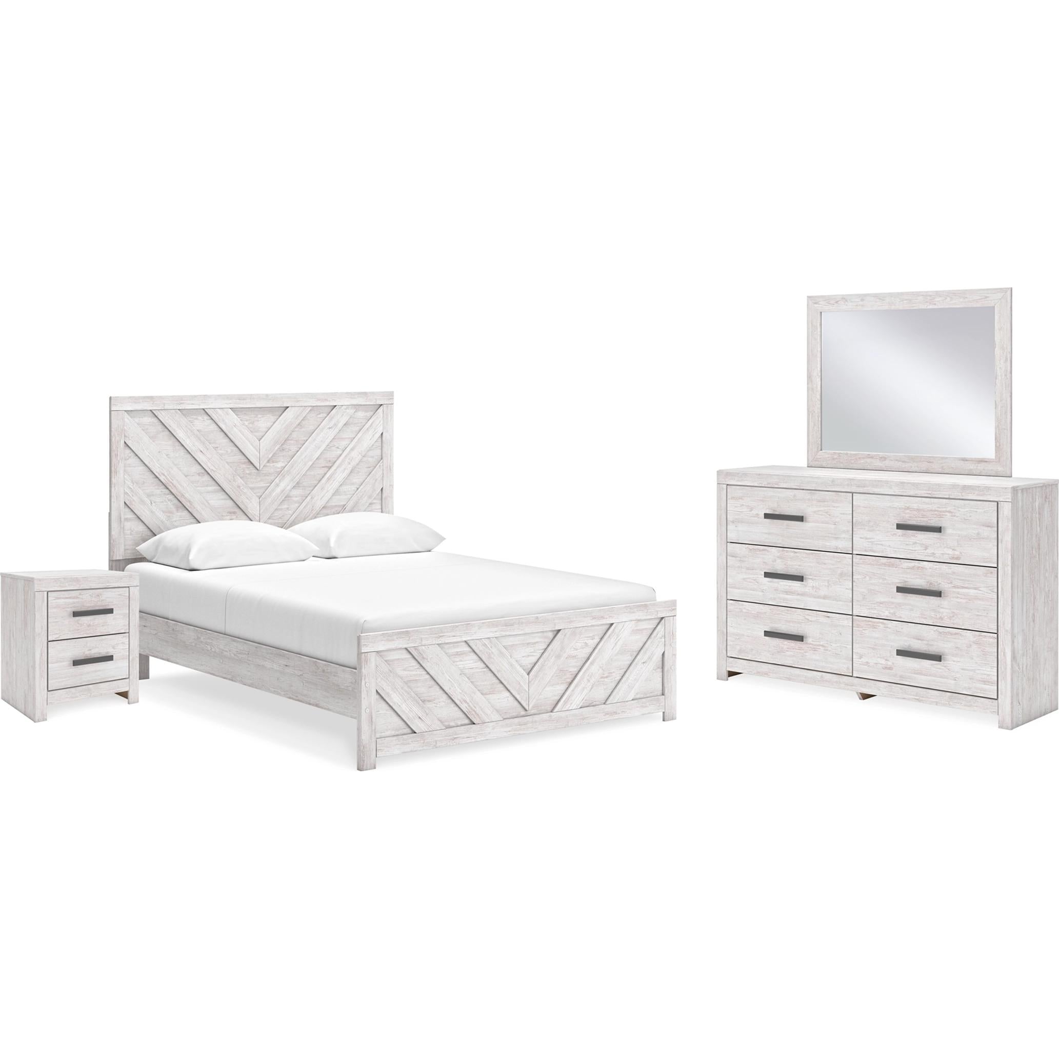 Signature Design by Ashley Cayboni B3788B8 6 pc Queen Panel Bedroom Set