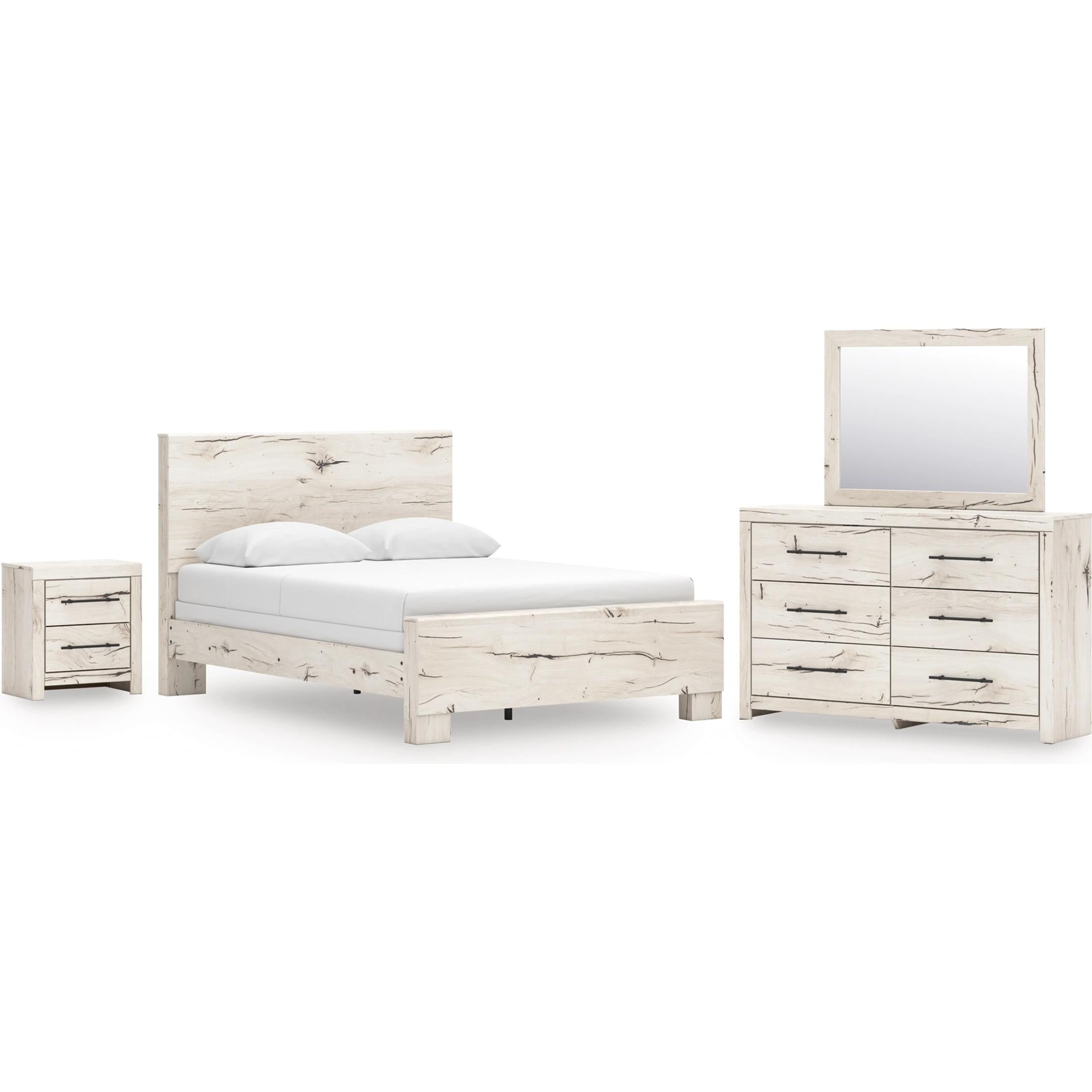 Benchcraft Lawroy B2310B40 6 pc Queen Panel Bedroom Set - Image 1