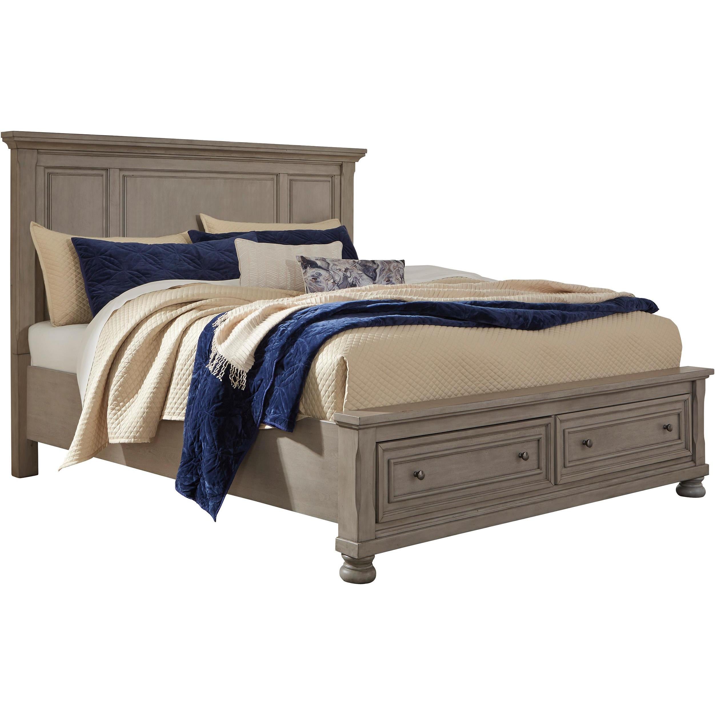 Signature Design by Ashley Lettner B733B46 6 pc Queen Panel Bedroom Set - Image 2
