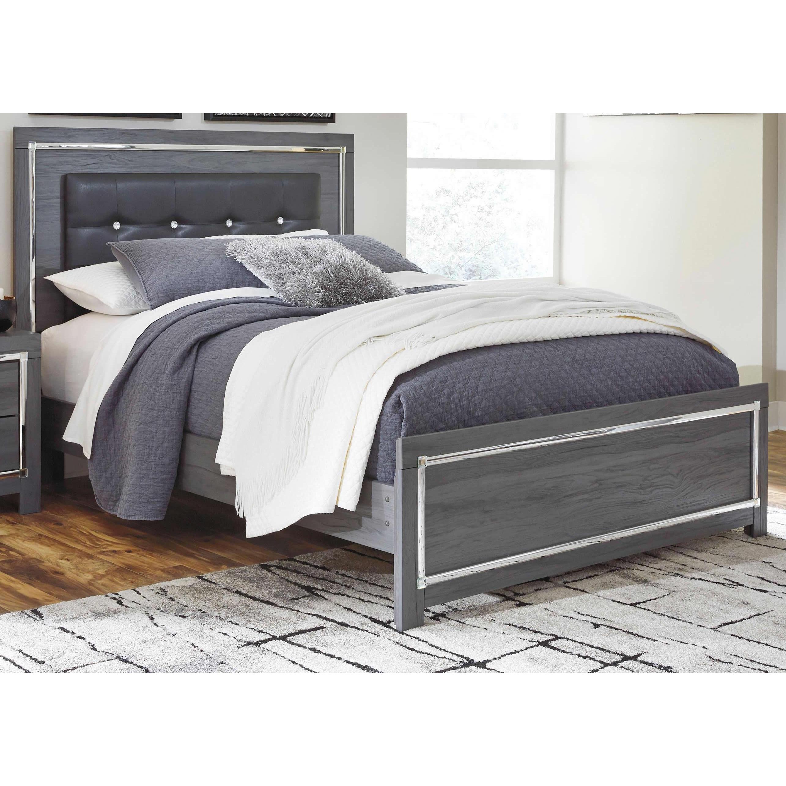 Signature Design by Ashley Lodanna B214B37 7 pc Queen Panel Bedroom Set - Image 2