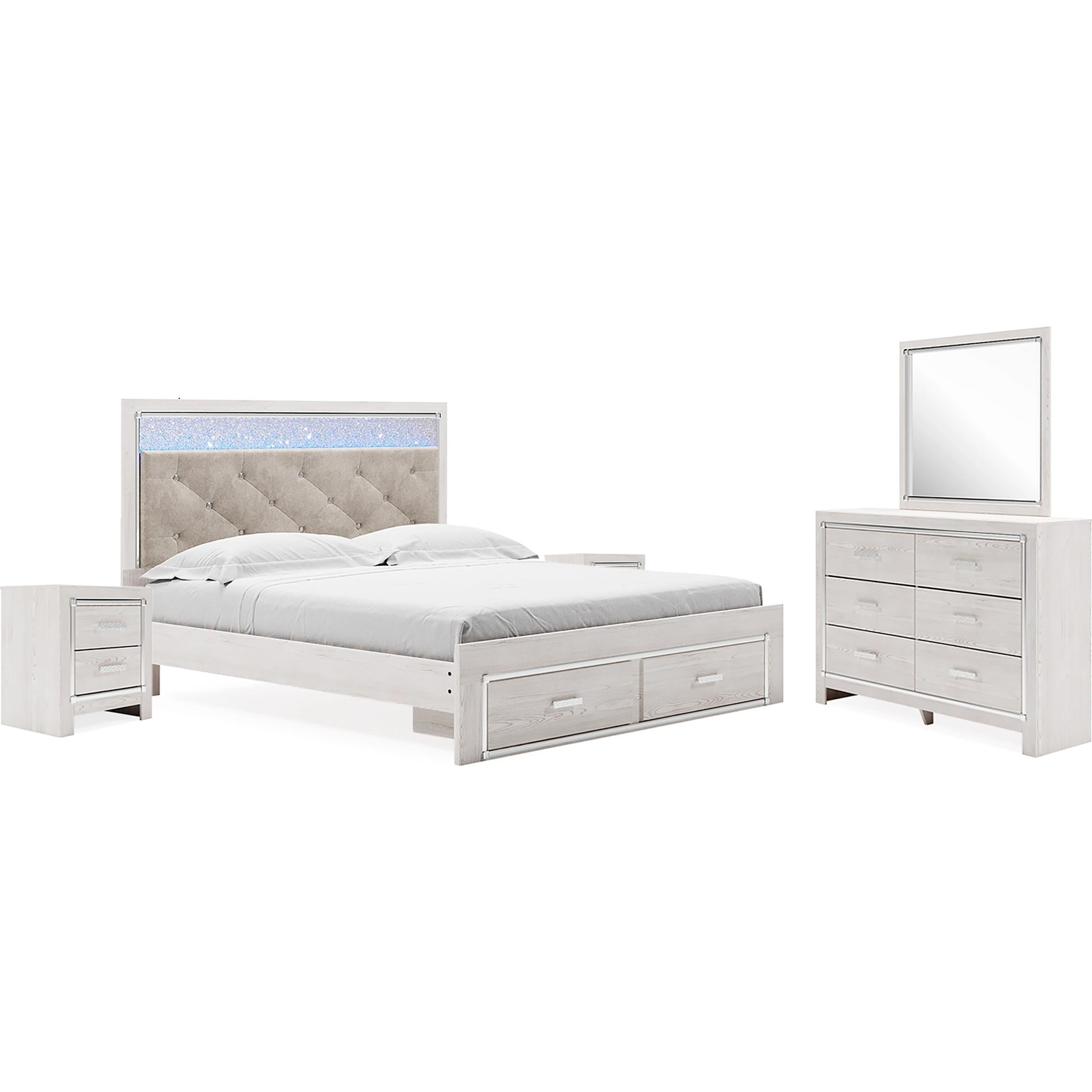 Signature Design by Ashley Altyra B2640B37 8 pc King Panel Bedroom Set - Image 1