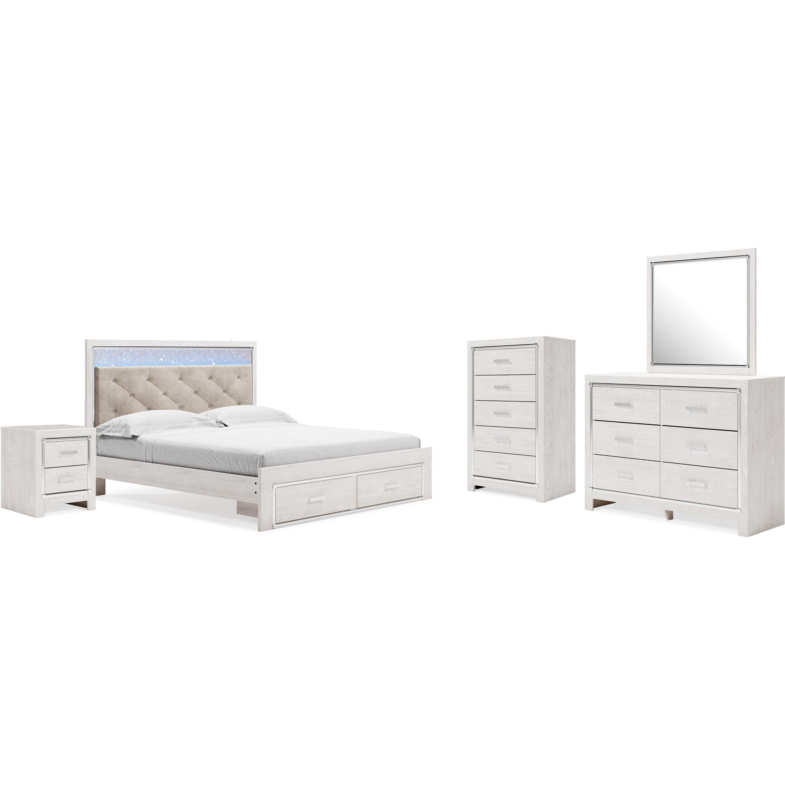 Signature Design by Ashley Altyra B2640B40 7 pc King Panel Bedroom Set - Image 1