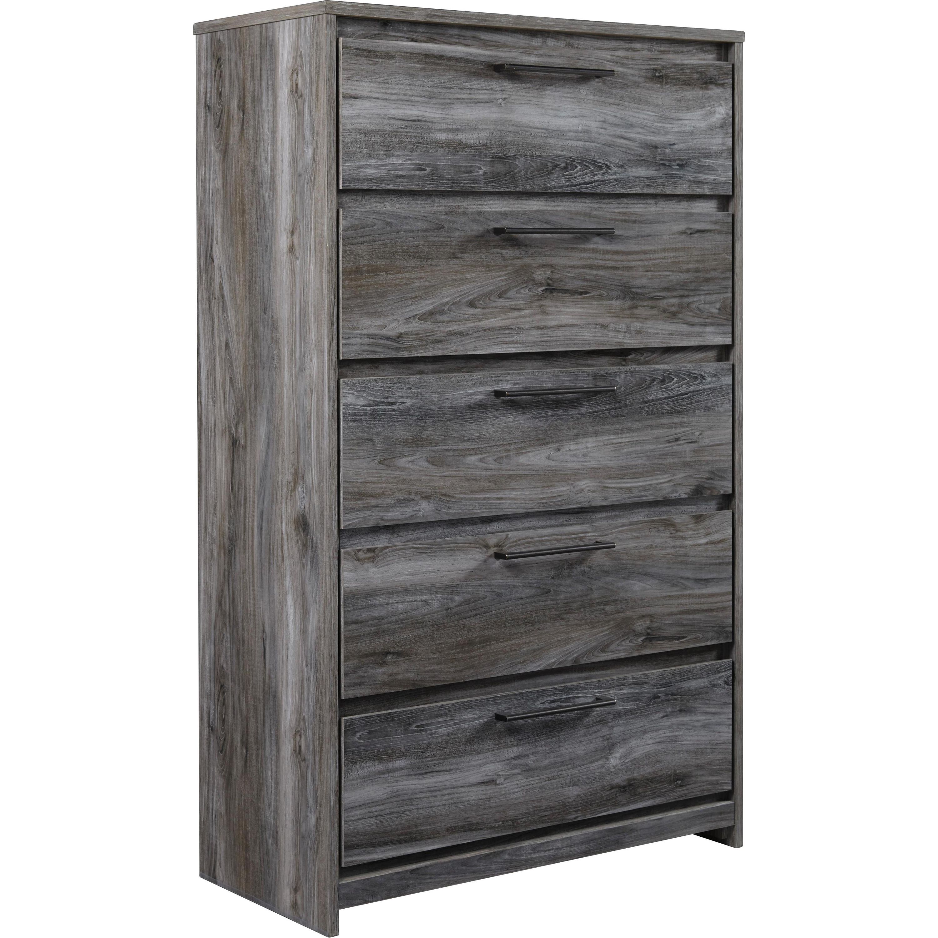 Signature Design by Ashley Baystorm B221B52 6 pc King Panel Bedroom Set - Image 3