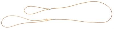 Hunter Show Leash Round Natural – Leather show leash of excellent quality – 140 cm