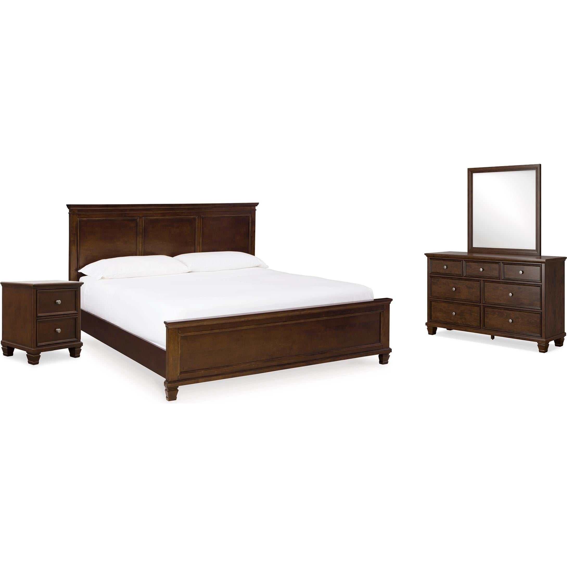 Signature Design by Ashley Danabrin B685B14 6 pc King Panel Bedroom Set - Image 1
