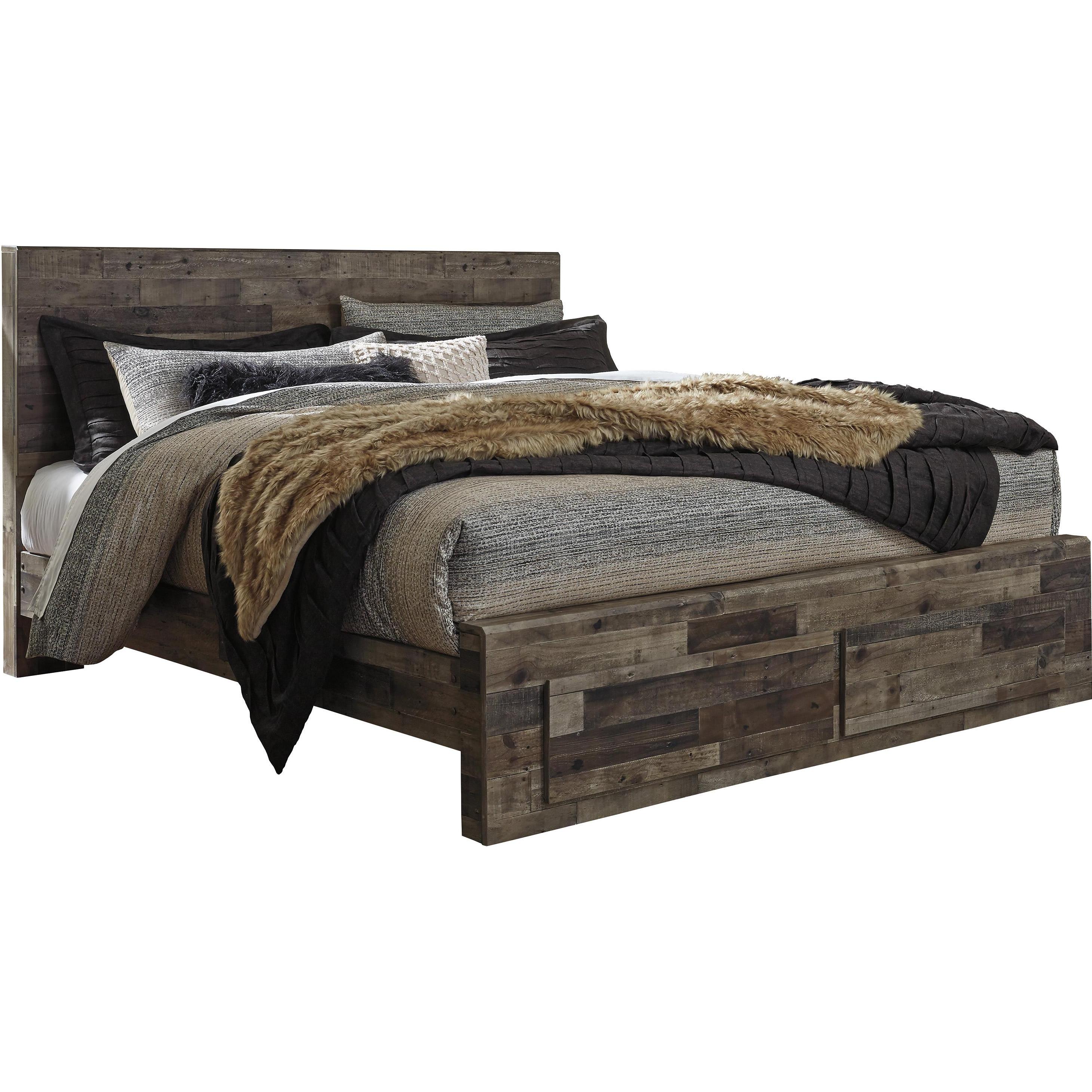 Benchcraft Derekson B200B64 7 pc King Panel Bedroom Set - Image 2