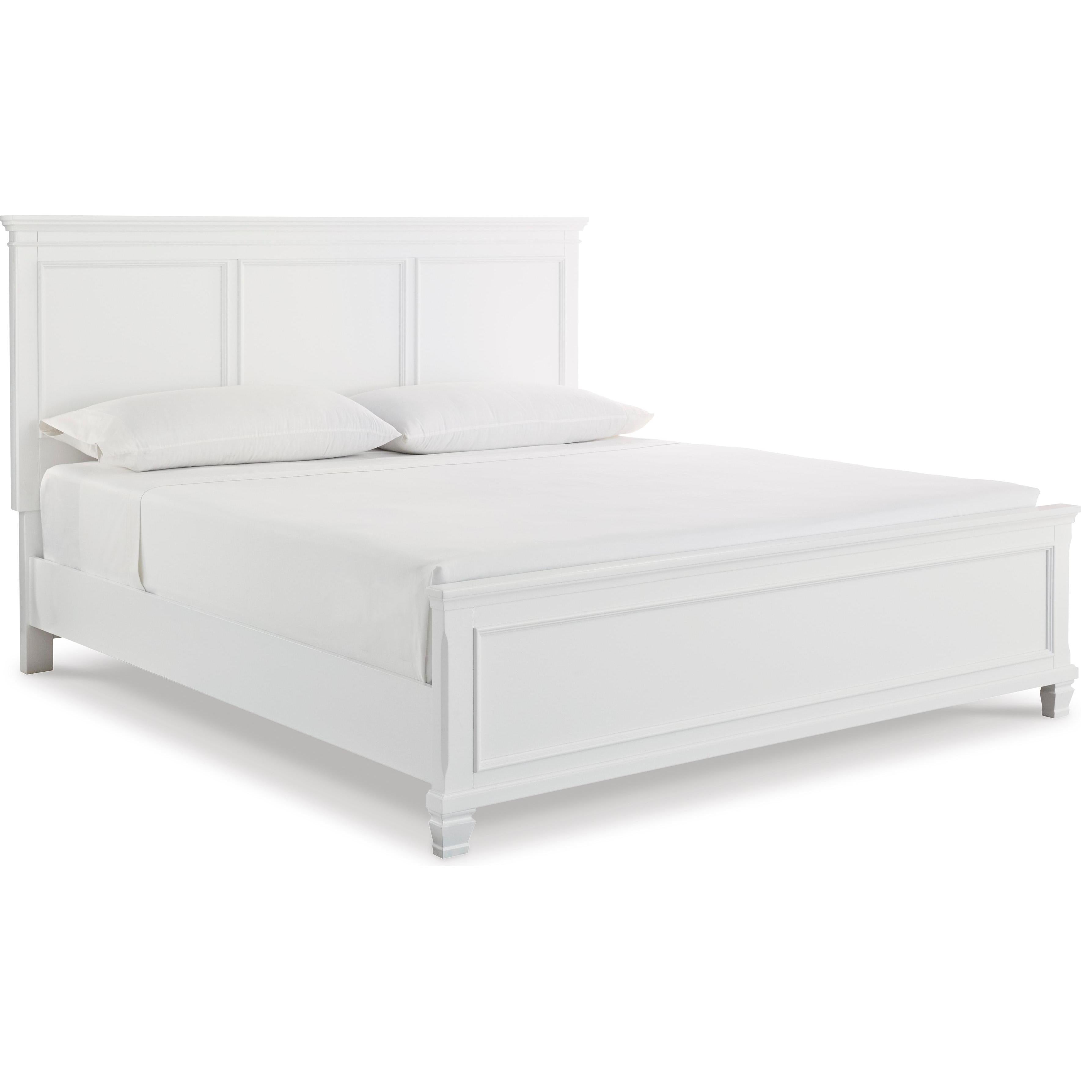 Signature Design by Ashley Fortman B680B17 6 pc King Panel Bedroom Set - Image 2