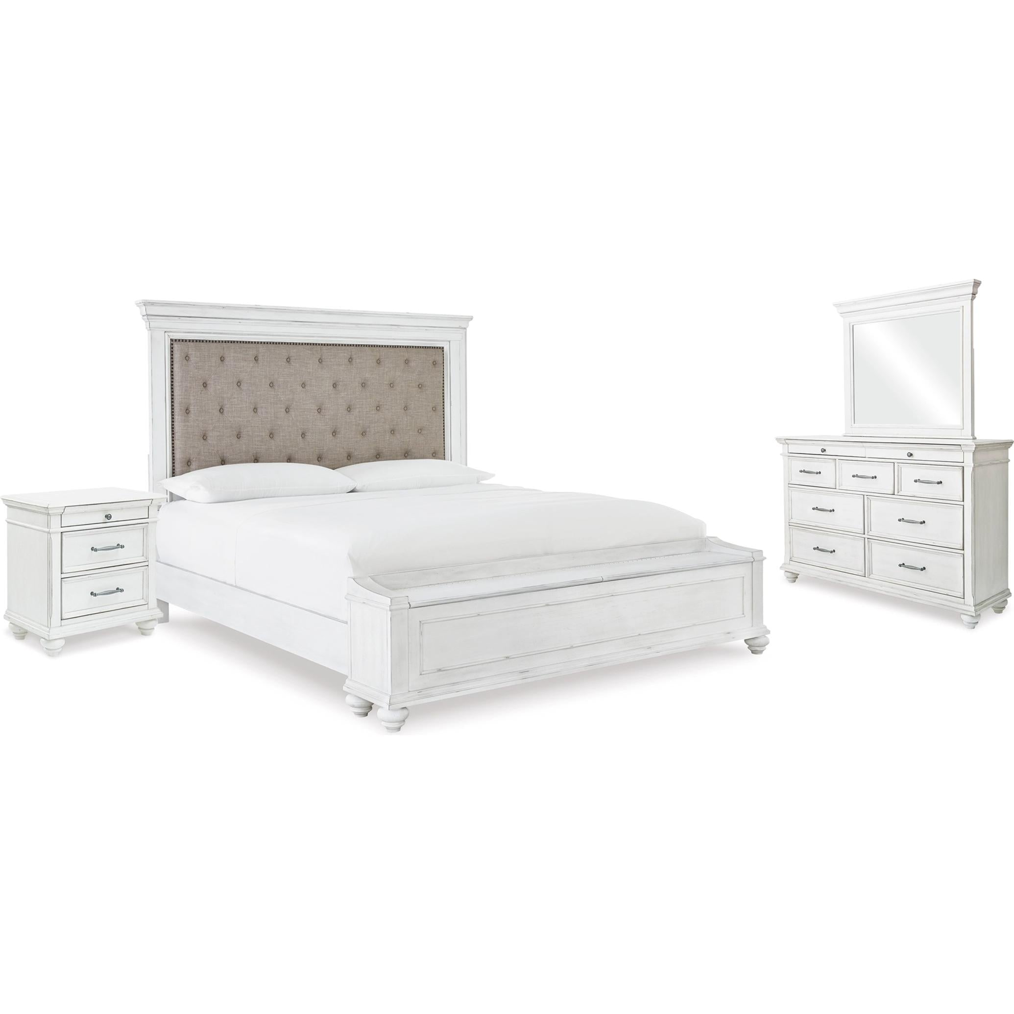 Benchcraft Kanwyn B777B25 6 pc King Panel Bedroom Set - Image 1