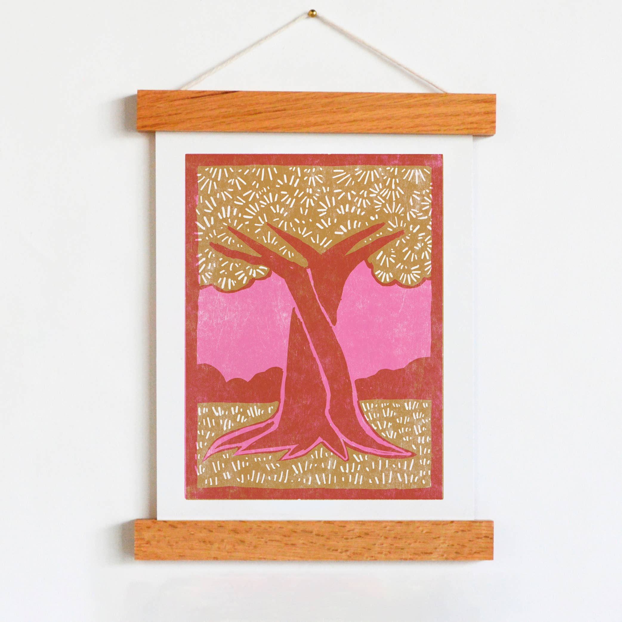 Two Lives Intertwined Letterpress Art Print - Image 3