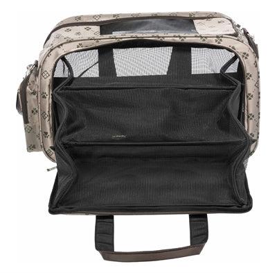 Trixie Maxima Carrier Bag Beige / Brown - Chic carrier bag for dogs up to 12kg - Image 3