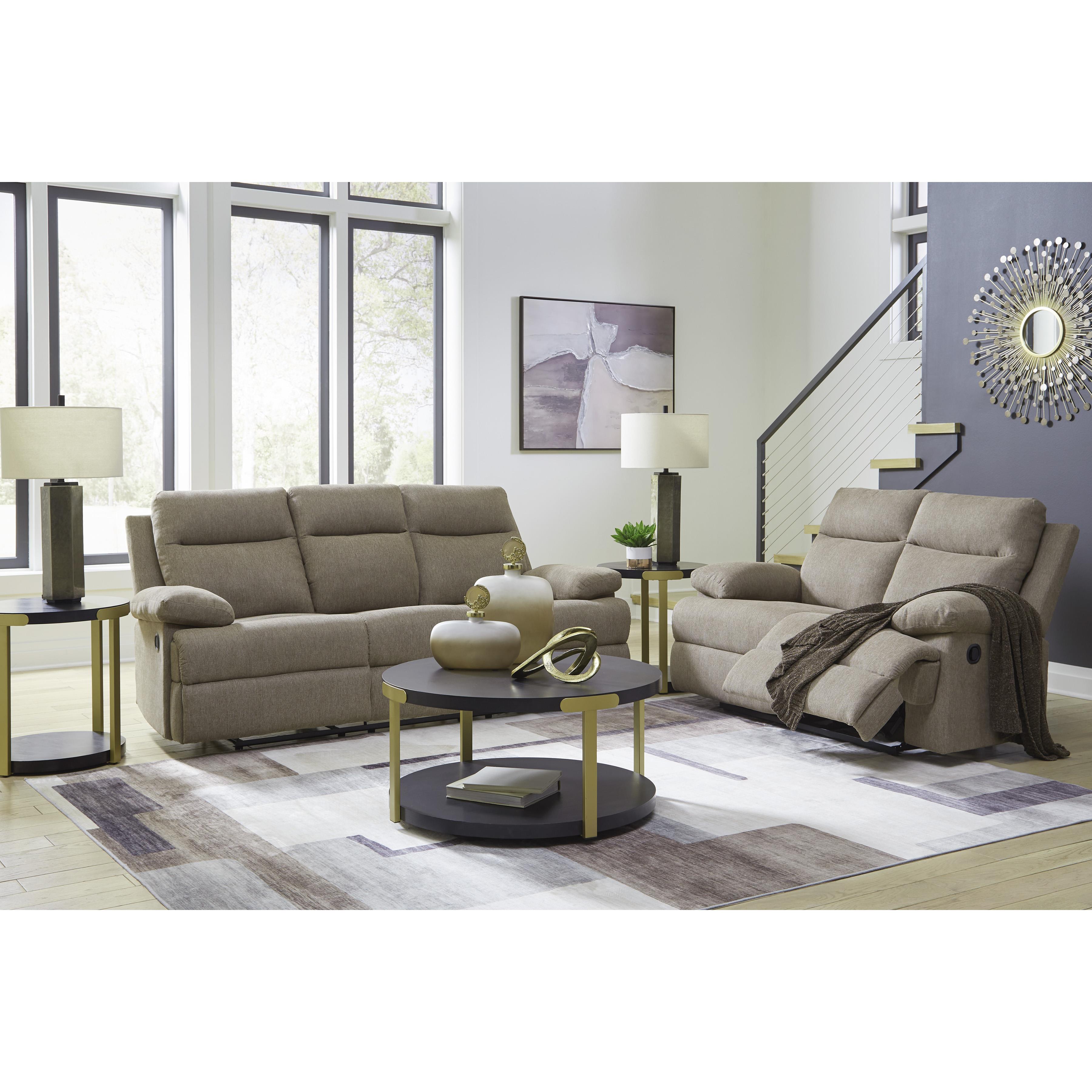 Signature Design by Ashley Side-Swipe PC91405U1 2 pc Reclining Living Room Set - Image 1