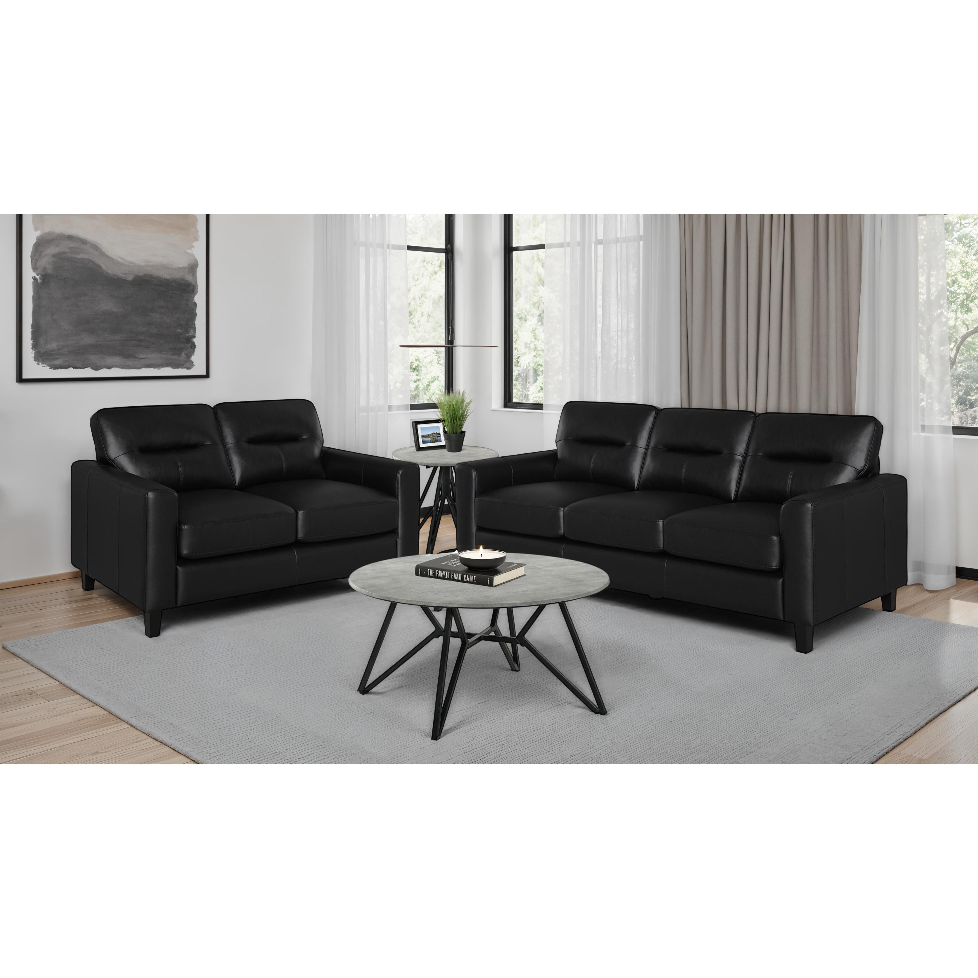 Coaster Furniture Scotland 504664-S2 2 pc Living Room Set - Image 1