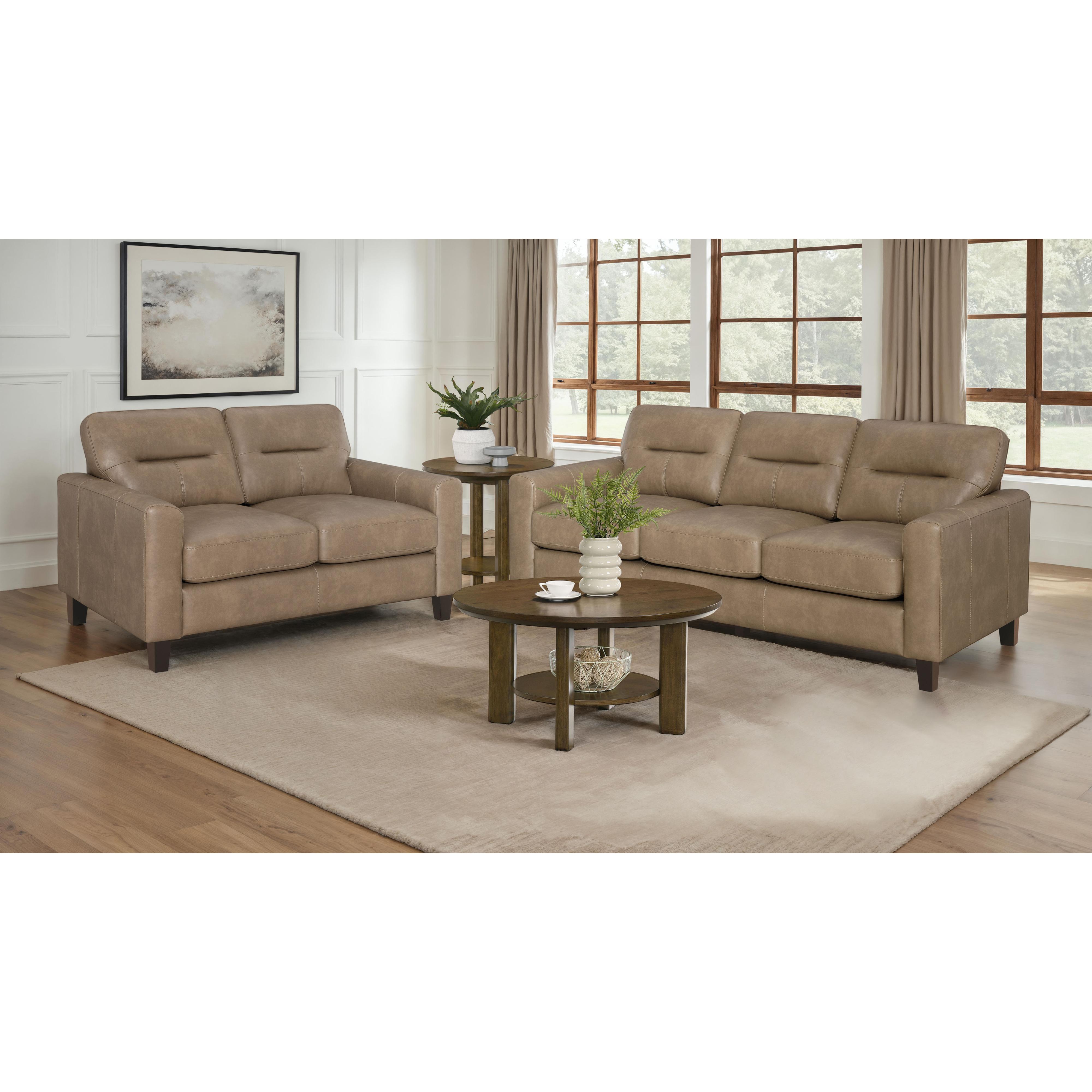 Coaster Furniture Scotland 504667-S2 2 pc Living Room Set