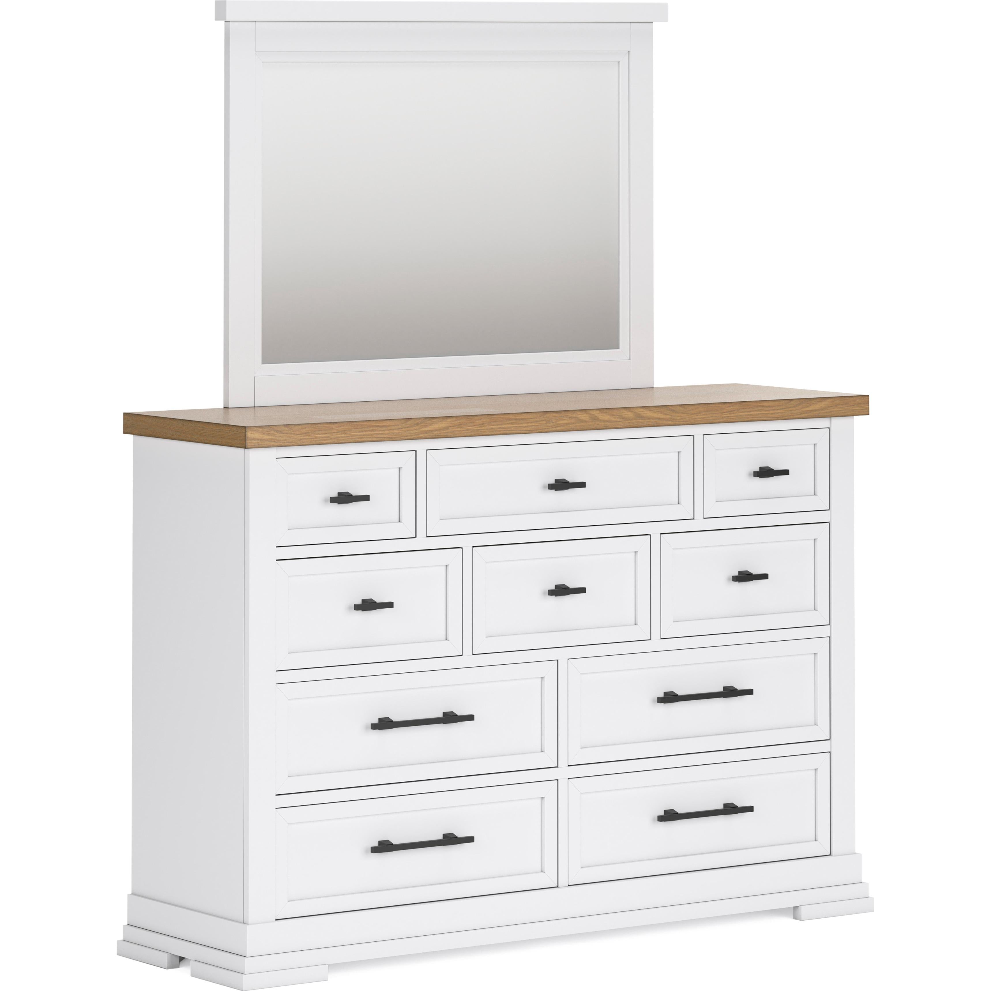 Benchcraft Ashbryn B844B8 6 pc Queen Panel Storage Bedroom Set - Image 3