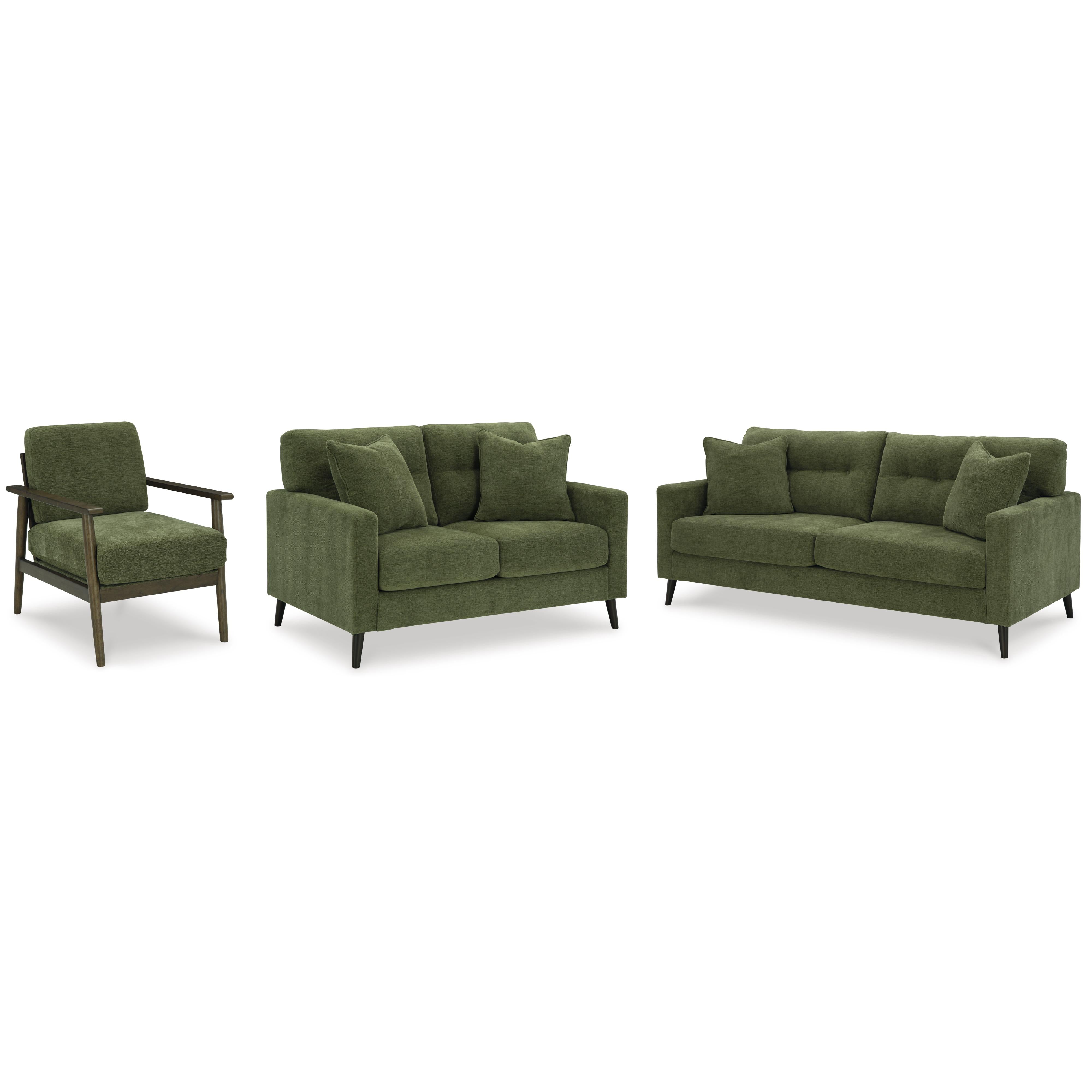 Signature Design by Ashley Bixler 26107U4 3 pc Living Room Set - Image 1