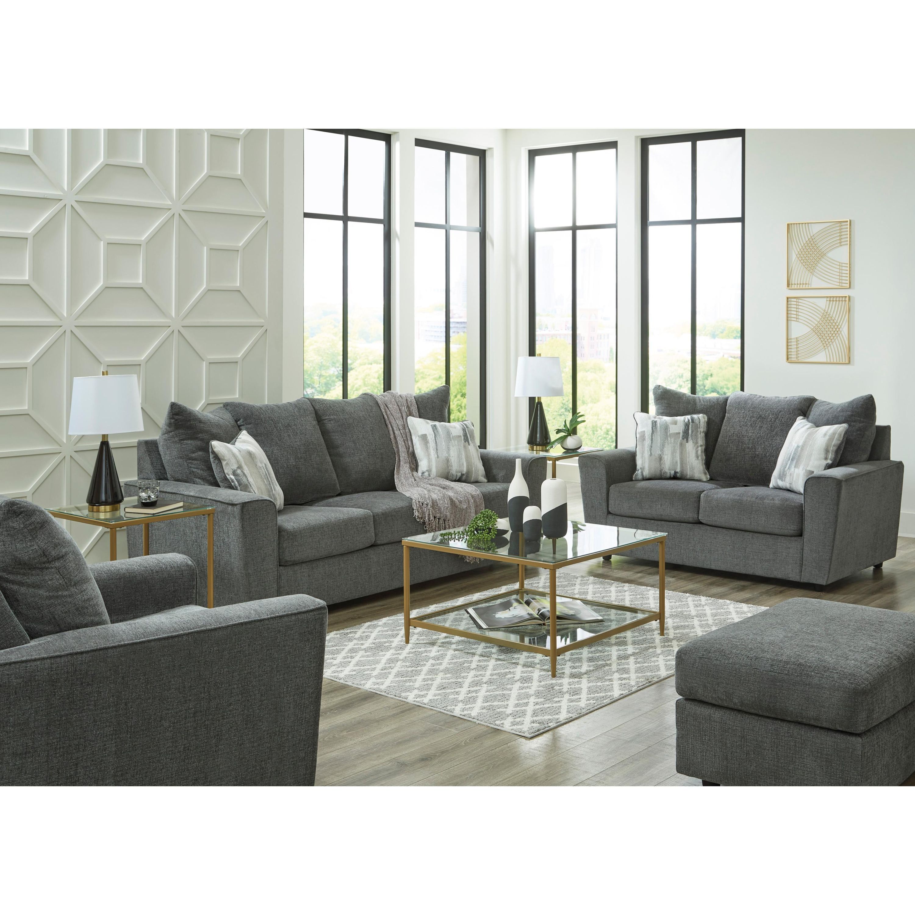 Signature Design by Ashley Stairatt 28502U4 4 pc Living Room Set - Image 1