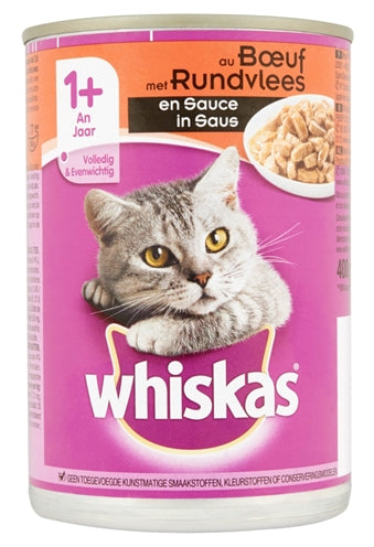 Whiskas Adult Beef in Sauce (Canned)