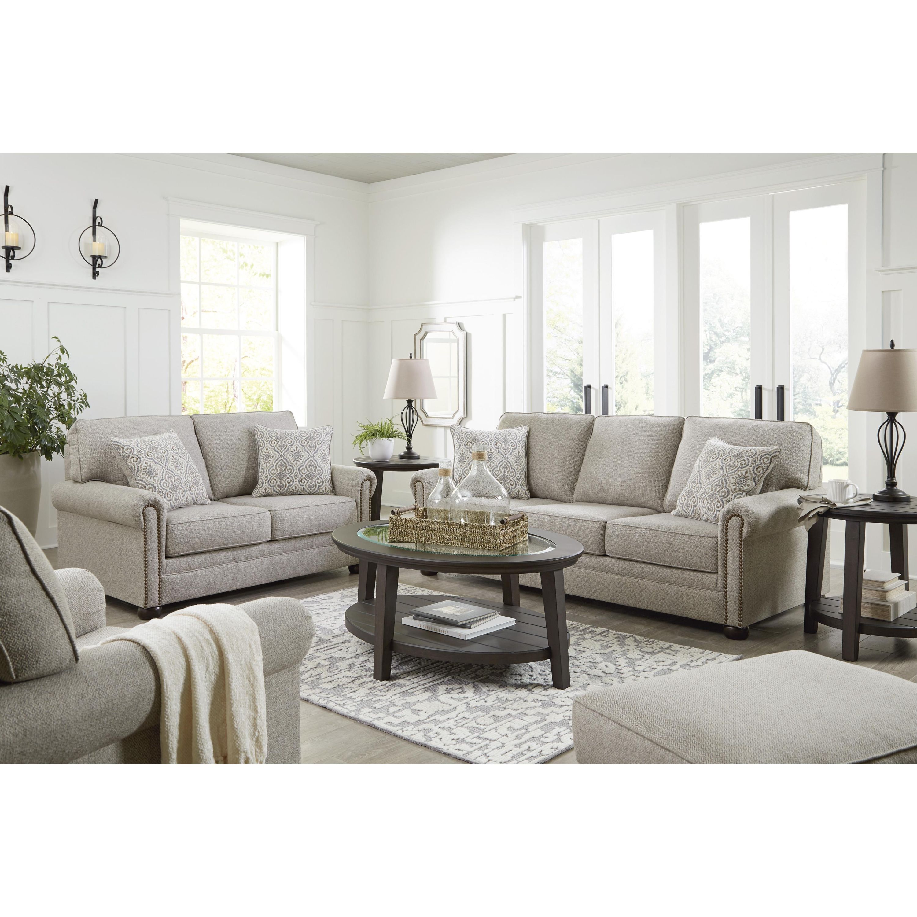 Signature Design by Ashley Gaelon 37307U3 4 pc Living Room Set - Image 1