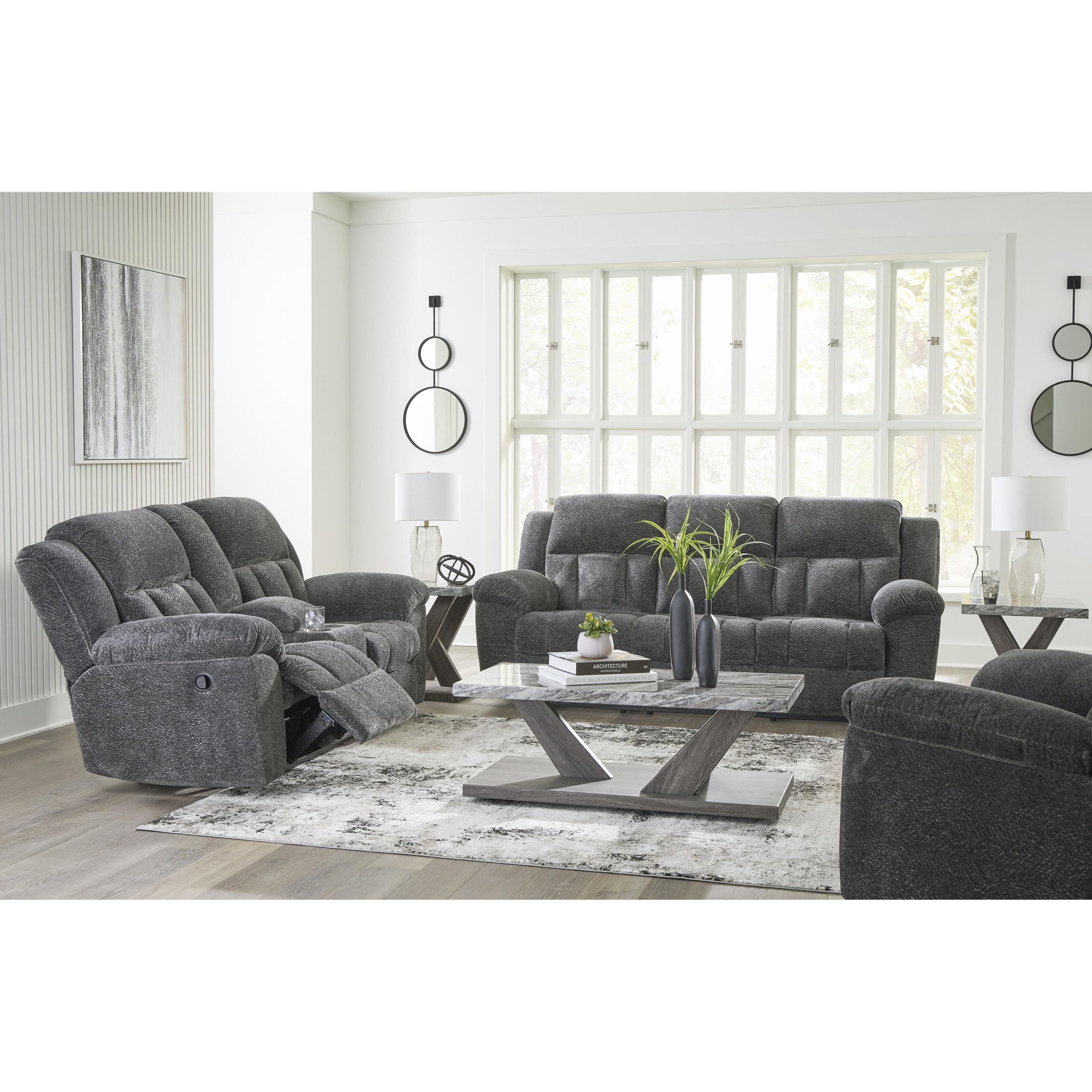 Signature Design by Ashley Frohn 37406U4 3 pc Reclining Living Room Set - Image 1