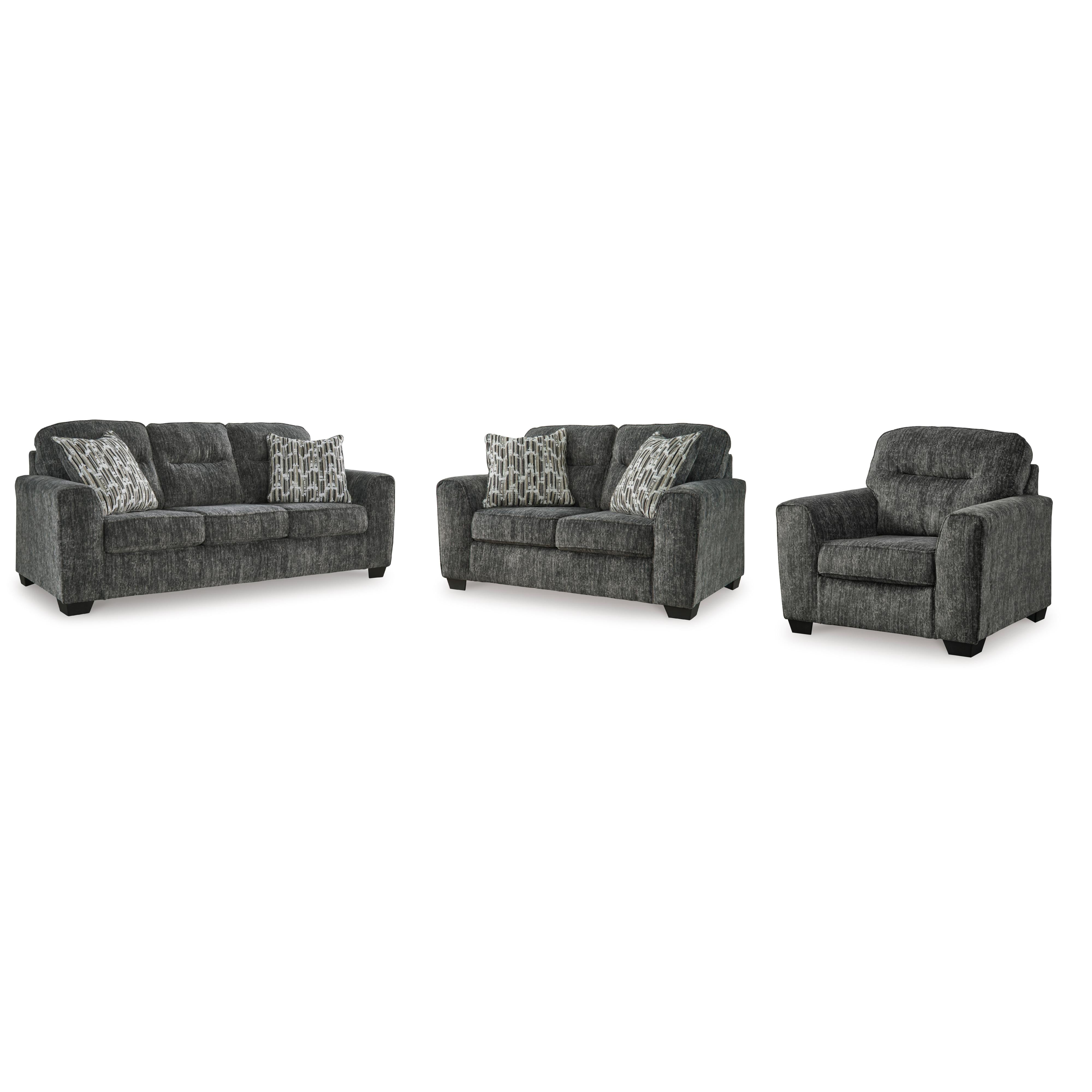Signature Design by Ashley Lonoke 50504U13 3 pc Living Room Set - Image 1