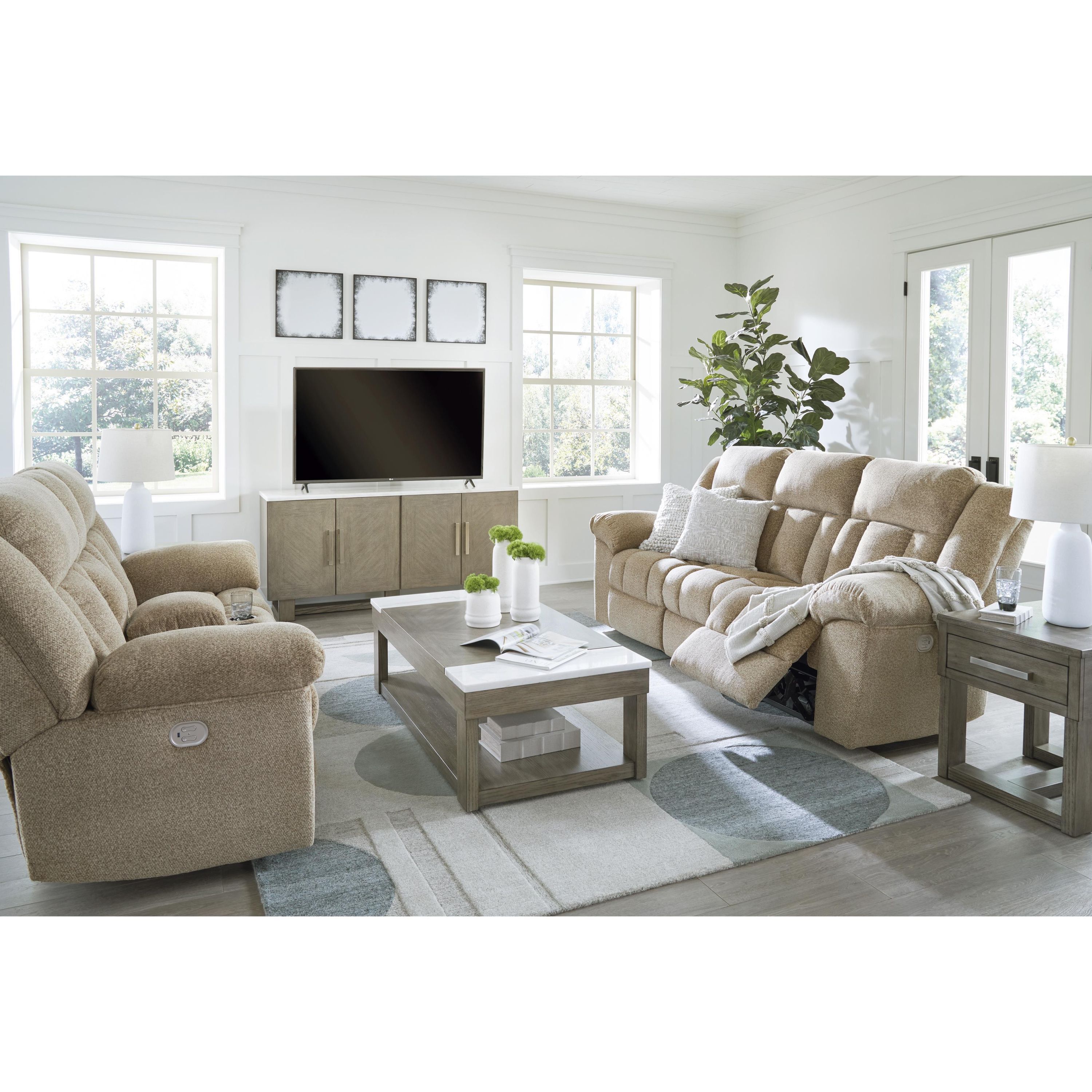 Signature Design by Ashley Tip-Off 69305U2 3 pc Power Reclining Living Room Set
